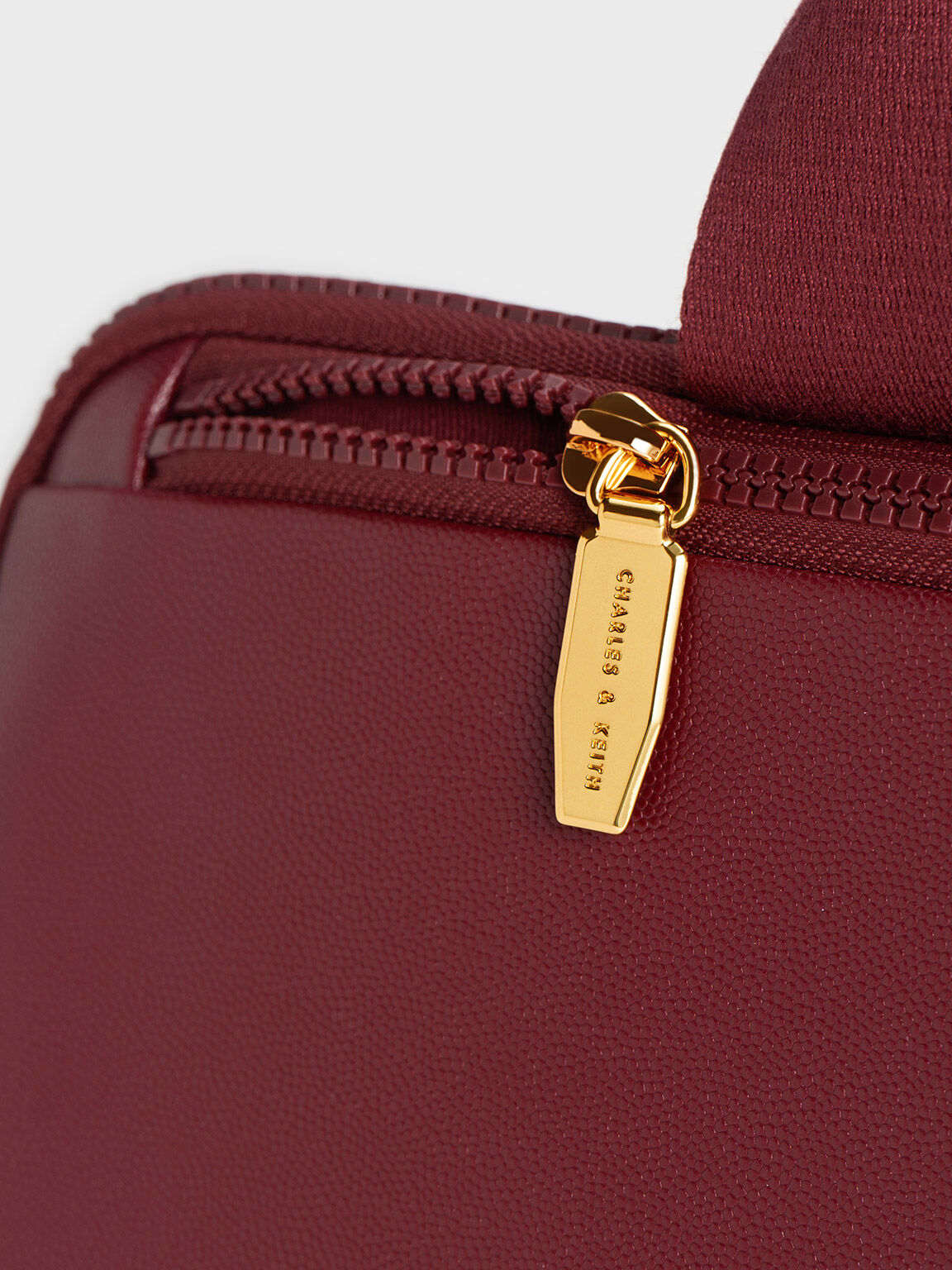 Charles and cheap keith maroon bag