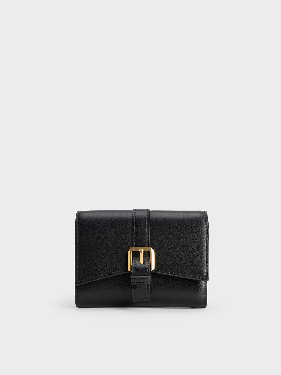 Black Quilted Pouch - CHARLES & KEITH International