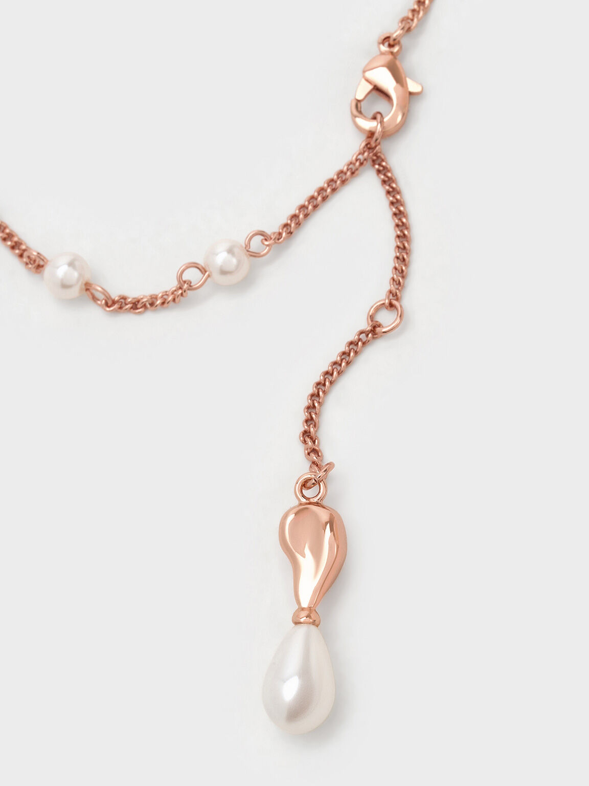 Corrine Pearl Bracelet, Rose Gold, hi-res