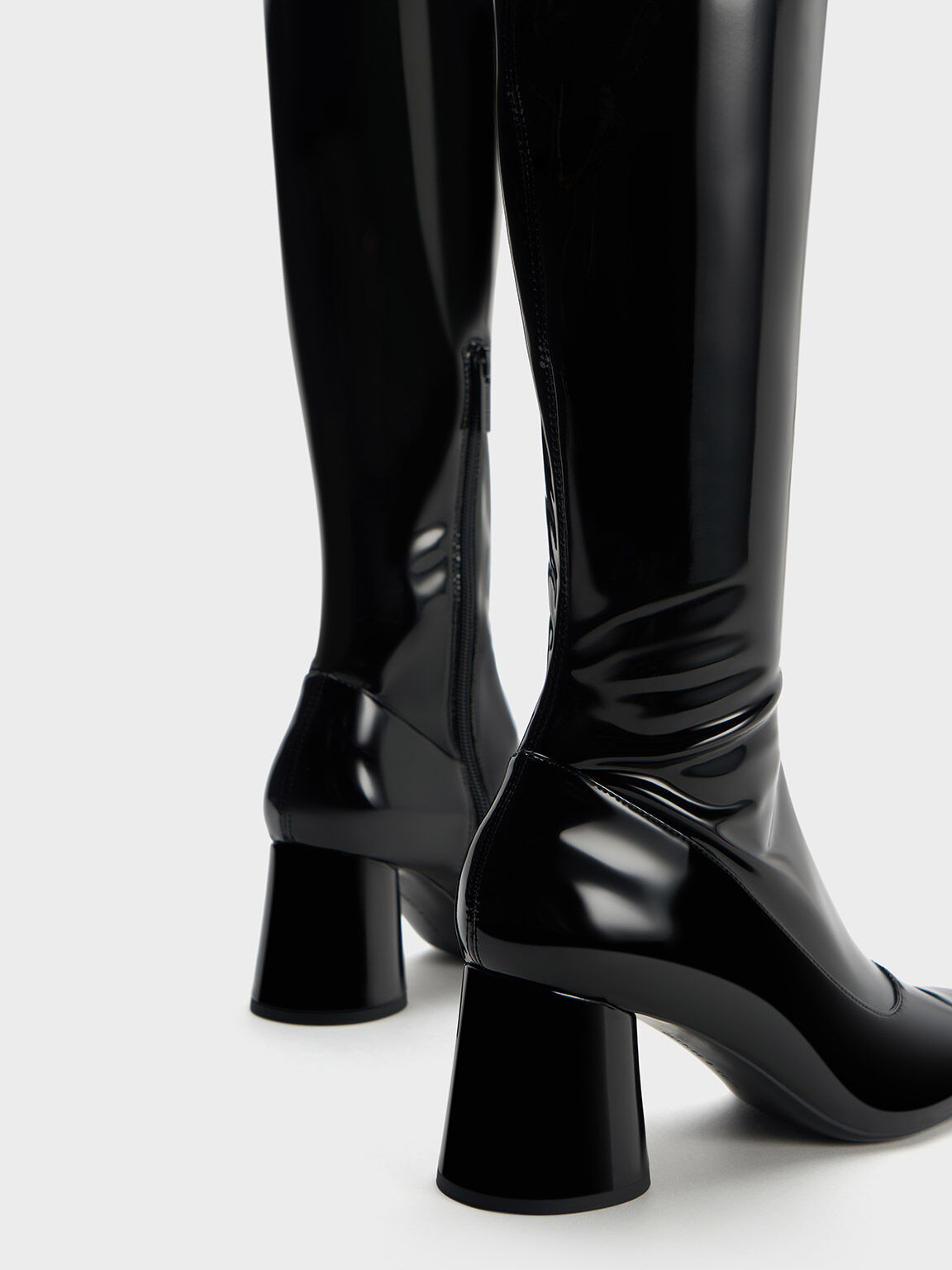 Coco Knee-High Boots, Black Box, hi-res