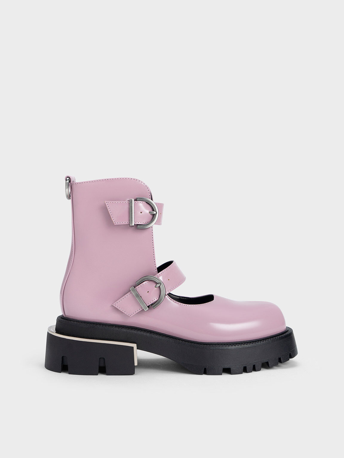 Selma 瑪莉珍厚底靴(紫丁香色) | 鞋款- CHARLES & KEITH HK