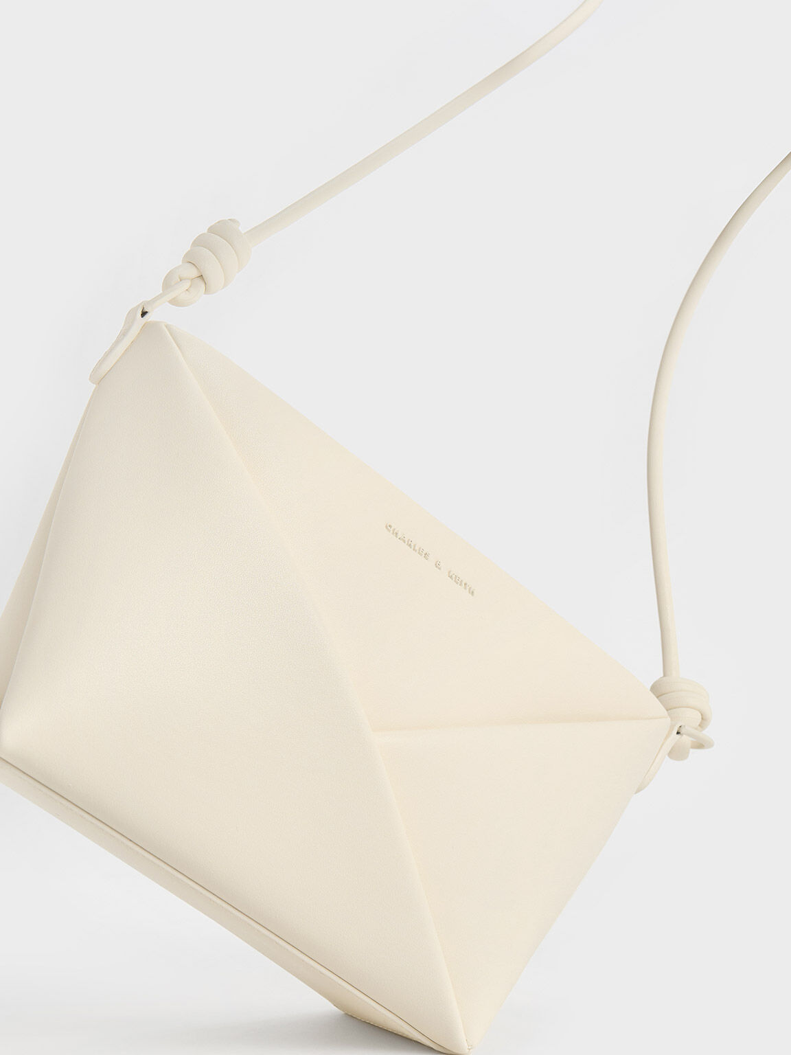 Midori Geometric Crossbody Bag, Cream, hi-res