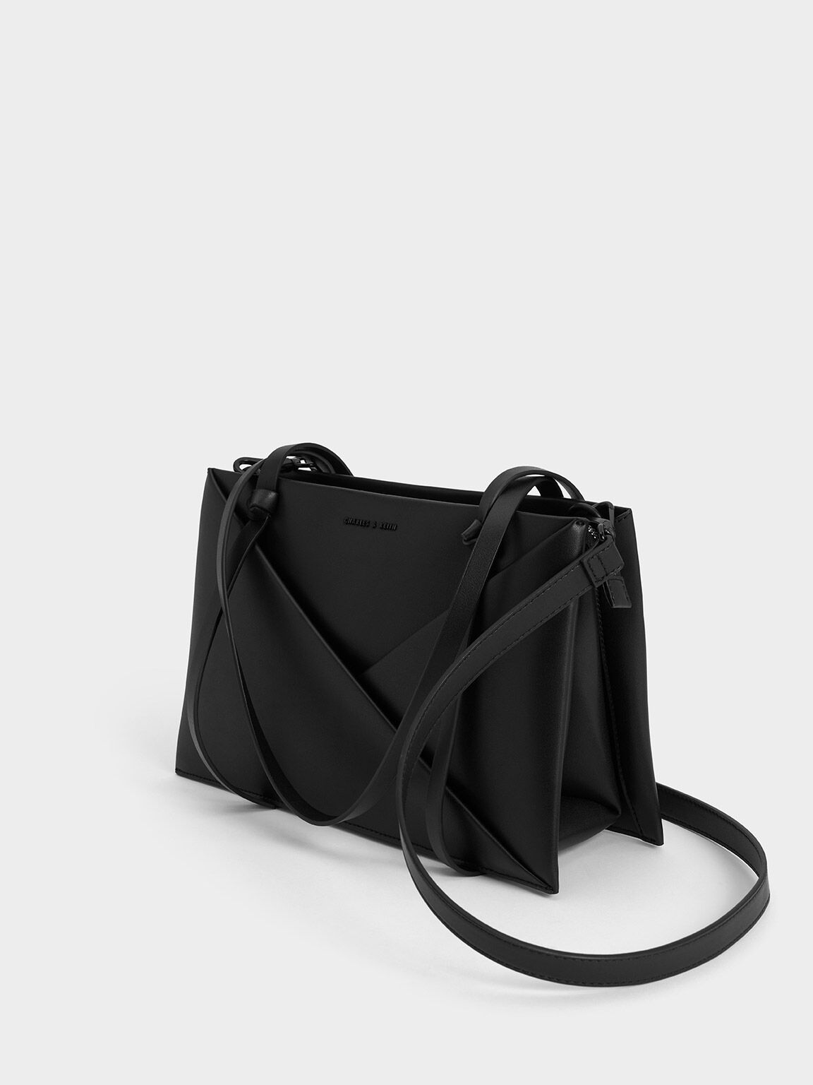 Midori Geometric Tote Bag - Noir