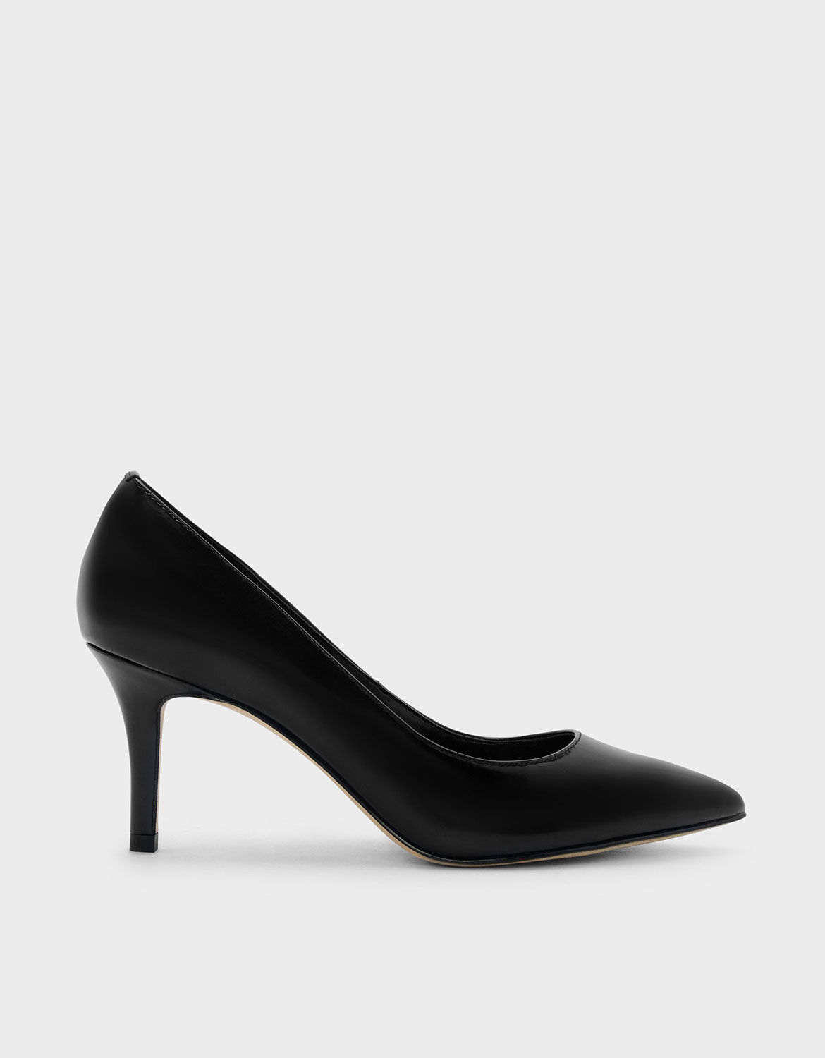 black pump shoe