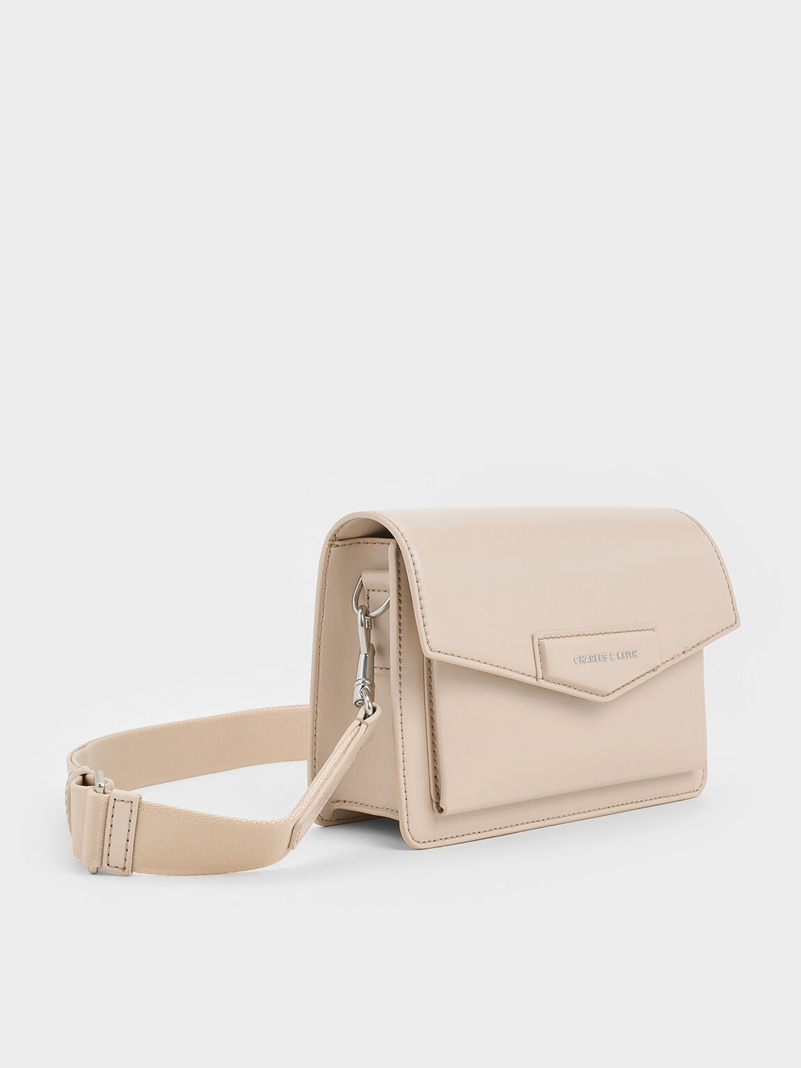 Adelie Envelope Crossbody Bag, Oat, hi-res