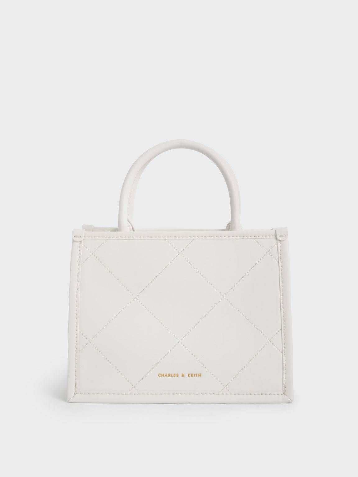 Charles & Keith + Double Handle Tote Bag