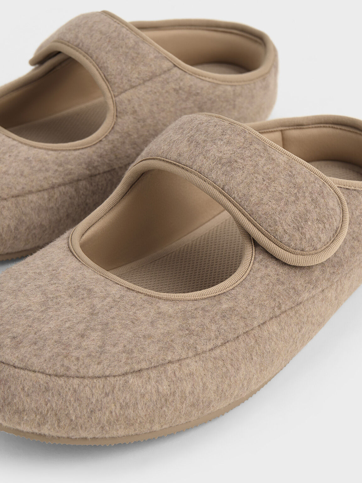 Lumi Slip-On Flats, Taupe, hi-res