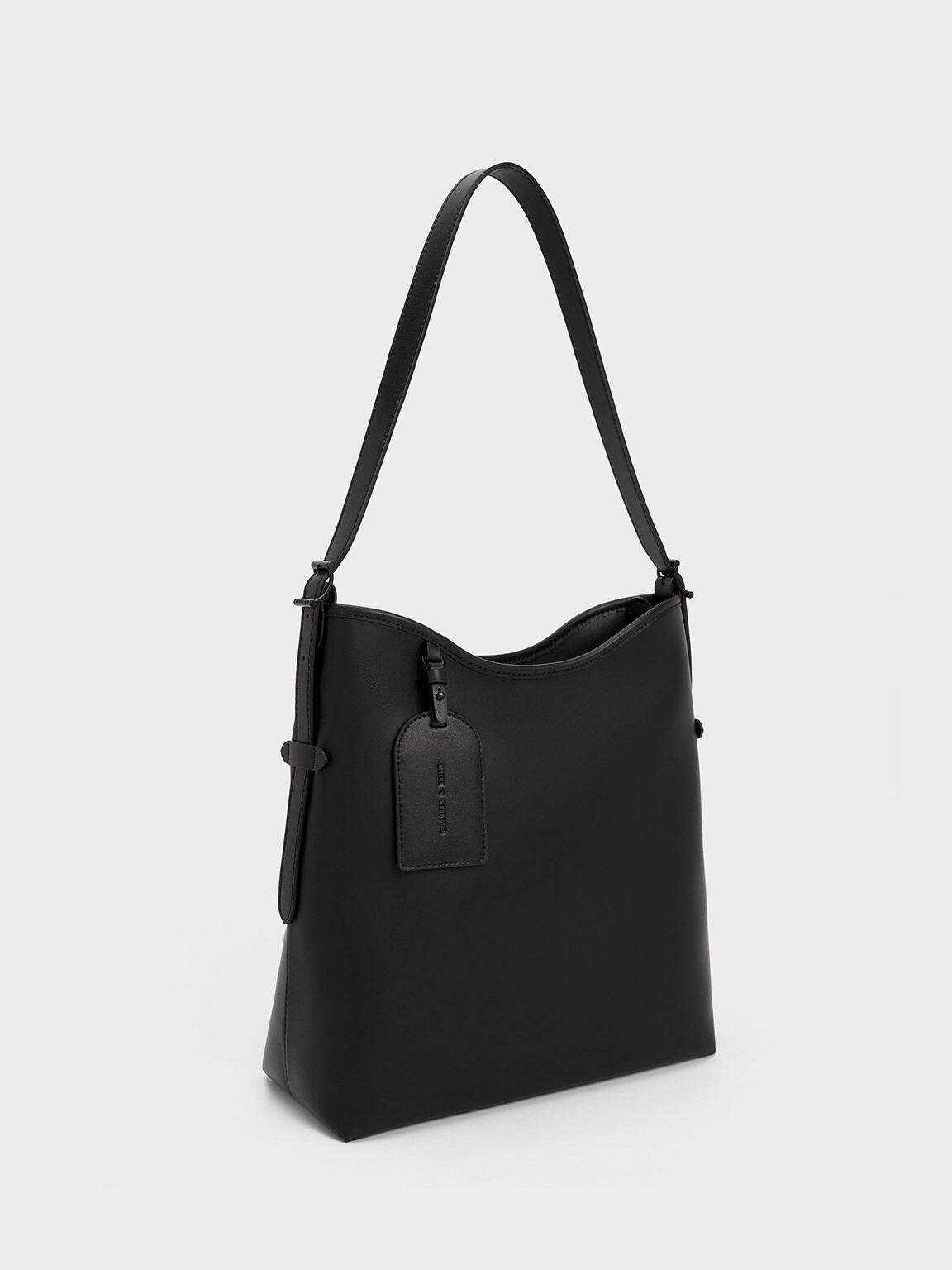 Echo Black Reversible Hobo Bag