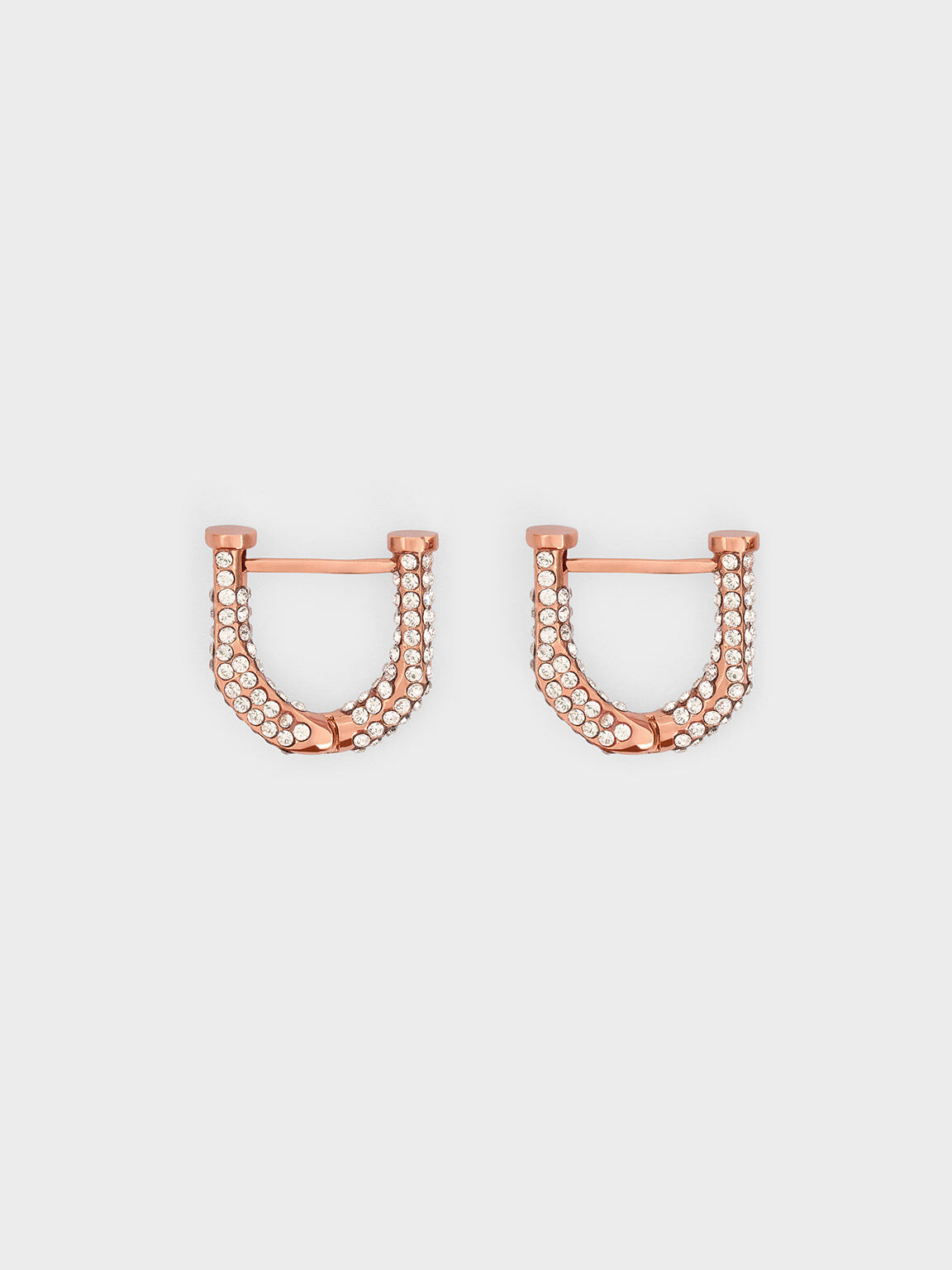 Rose Gold Annalise Clover Heart Necklace - CHARLES & KEITH US