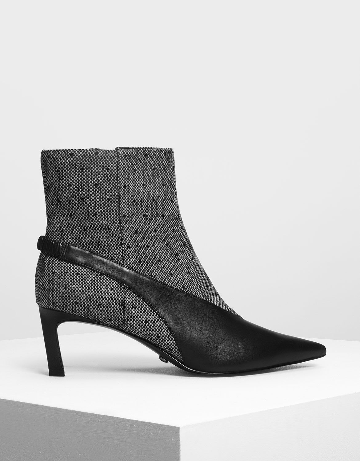 slingback ankle boots