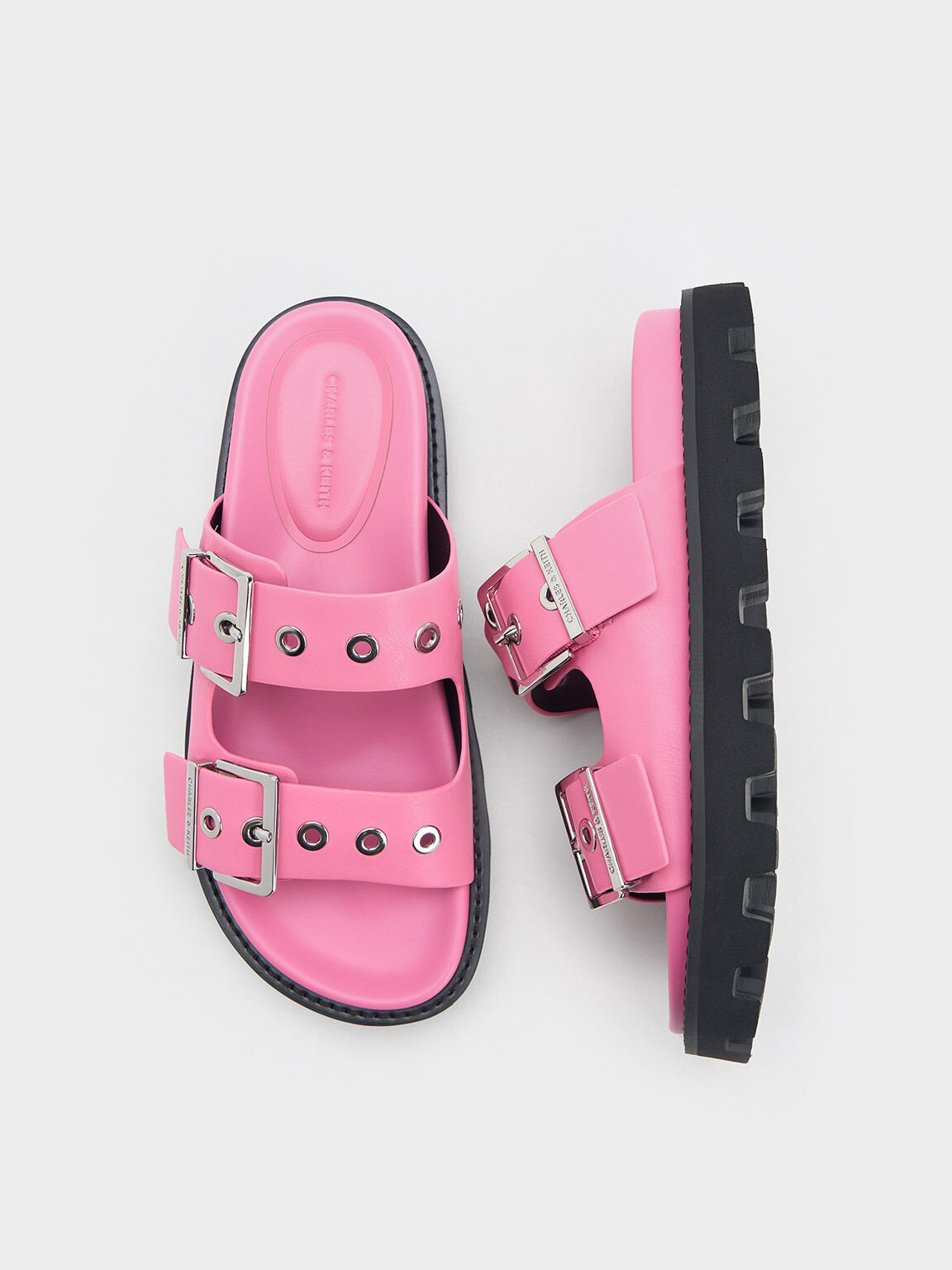 Pink double sale strap slides