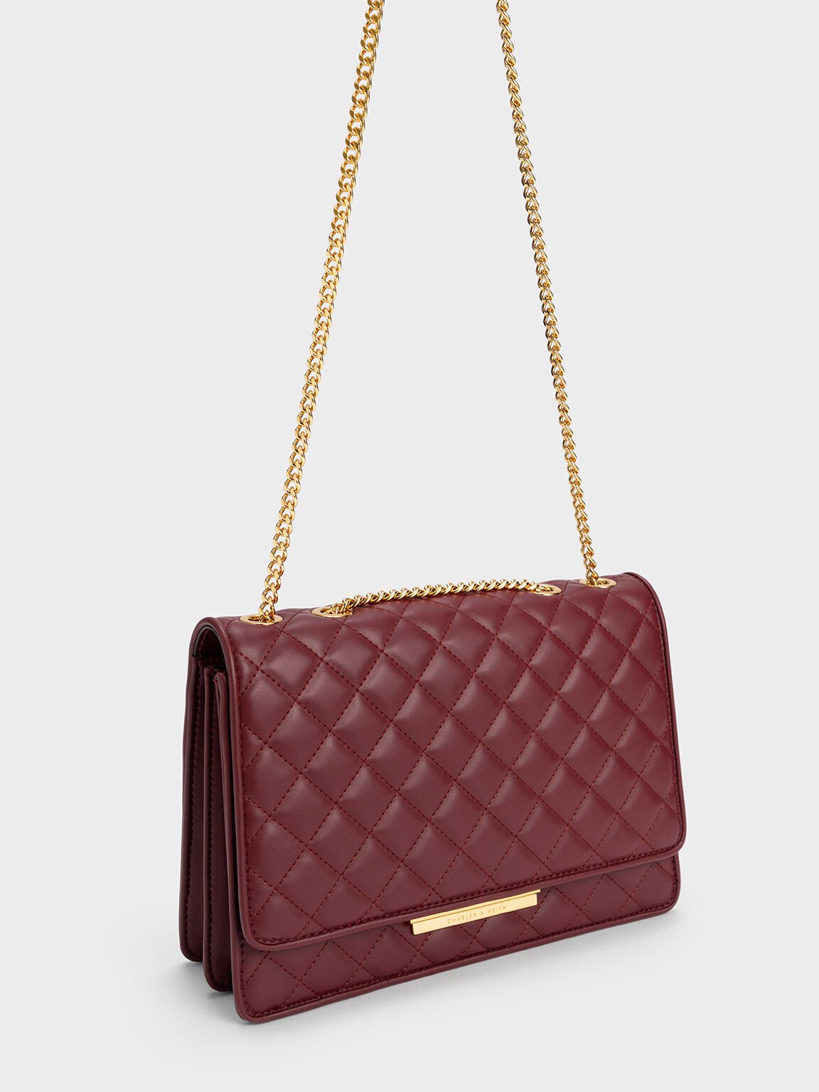 Classic Quilted Square Shoulder Bag Solid Color Flap Chain Bag Womens  Textured Purse, Buy More, Save More