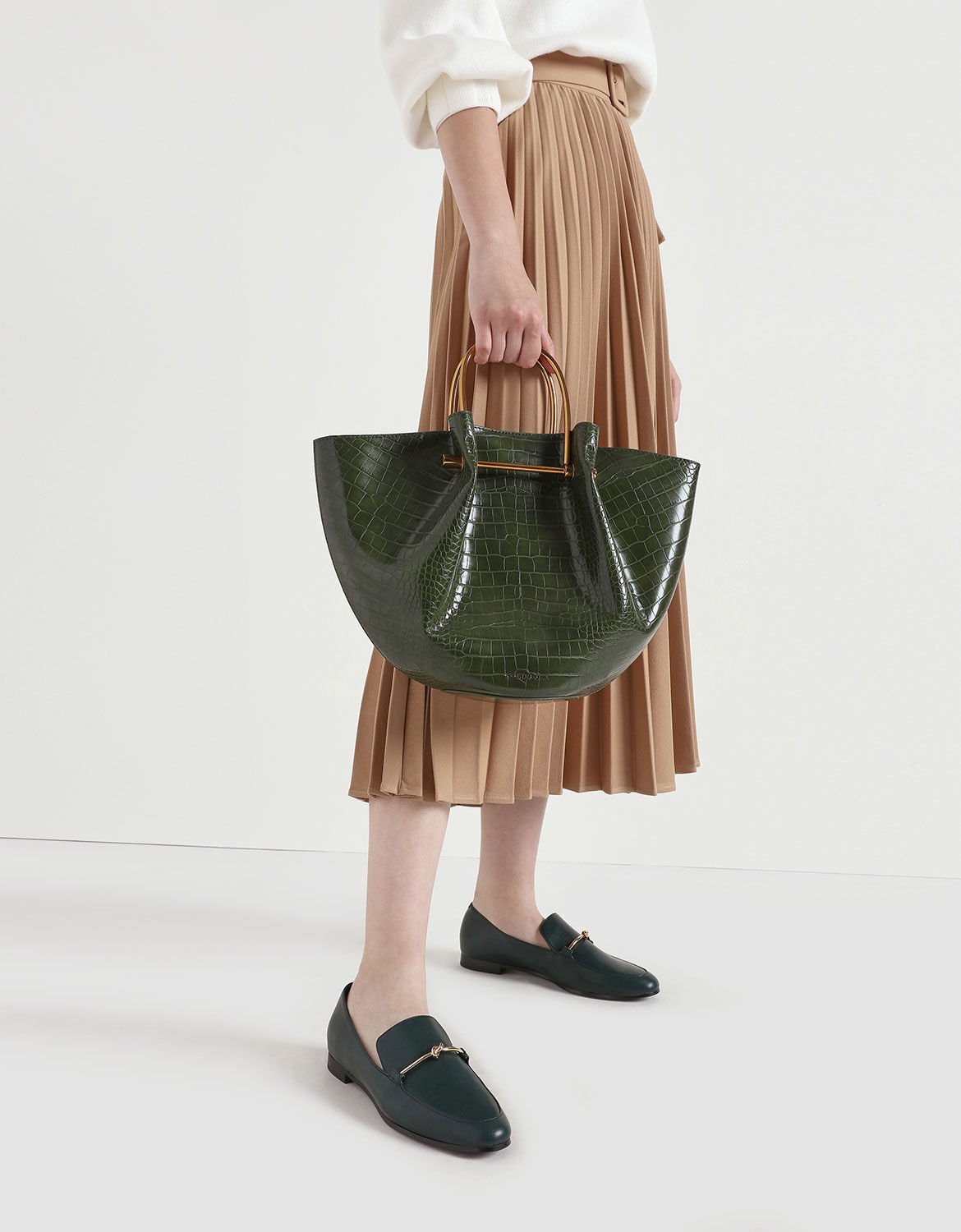 Charles and cheap keith knot bag