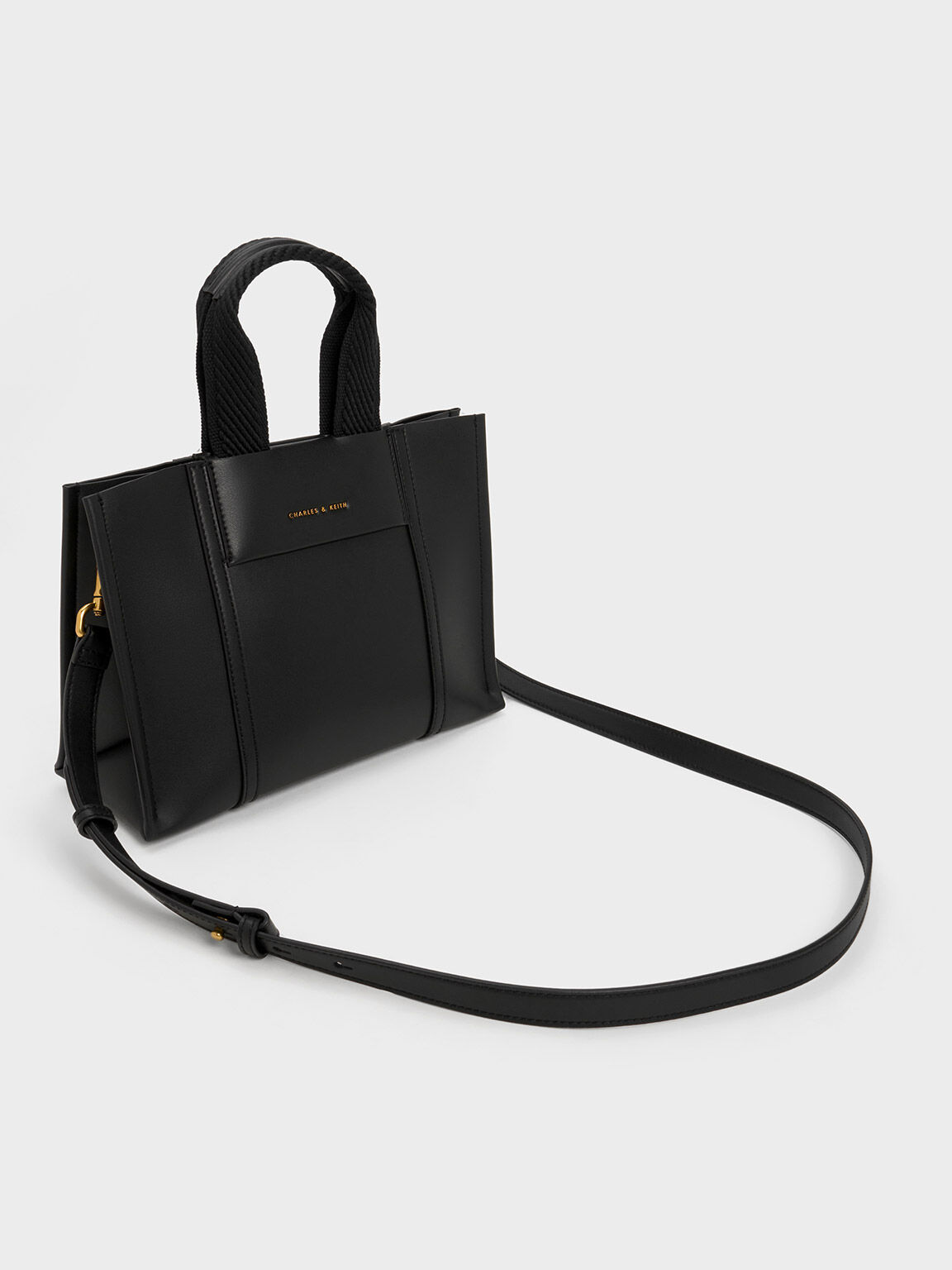 Charles & Keith Black Tote Bags for Women