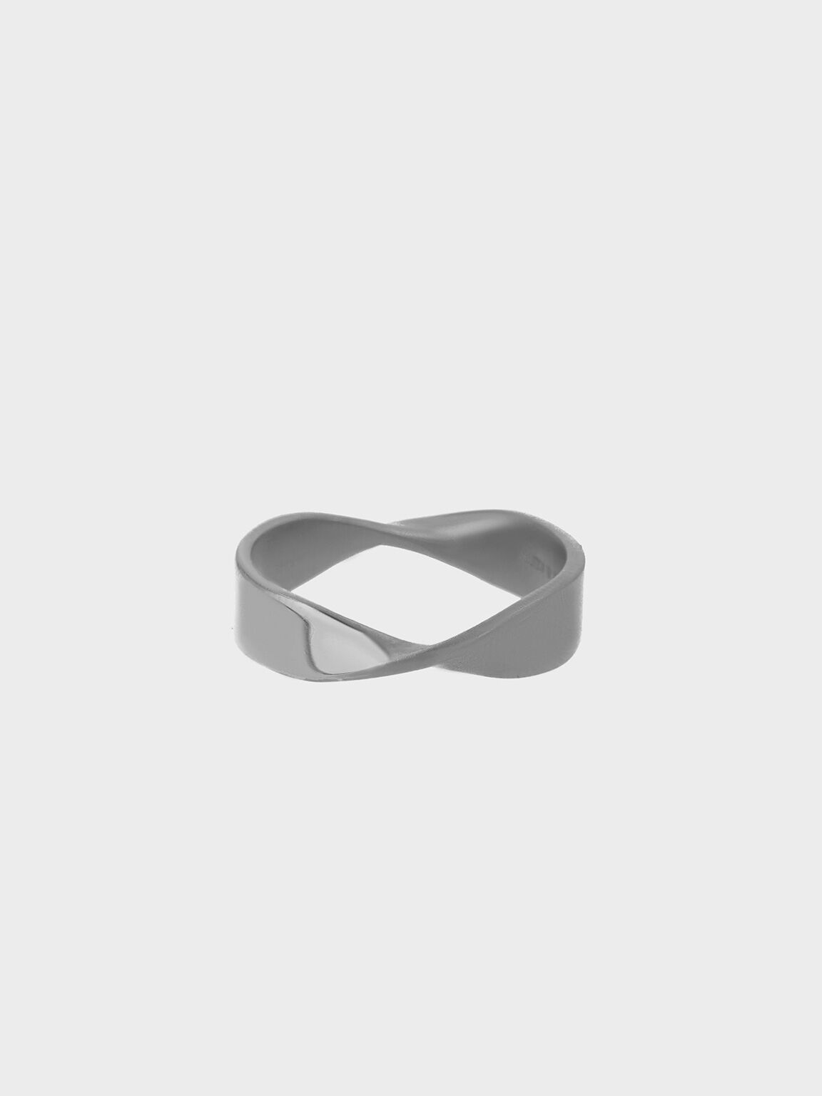 Lena Twist Ring, Silver, hi-res