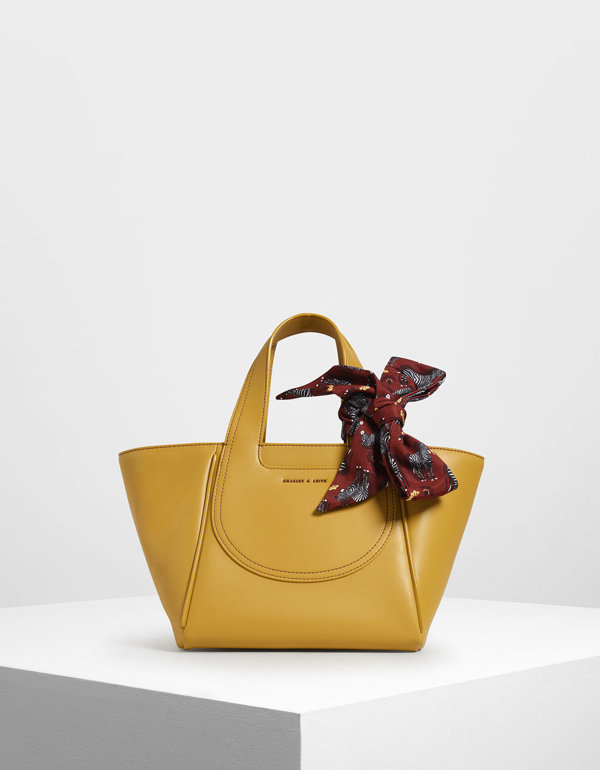 charles & keith yellow bag