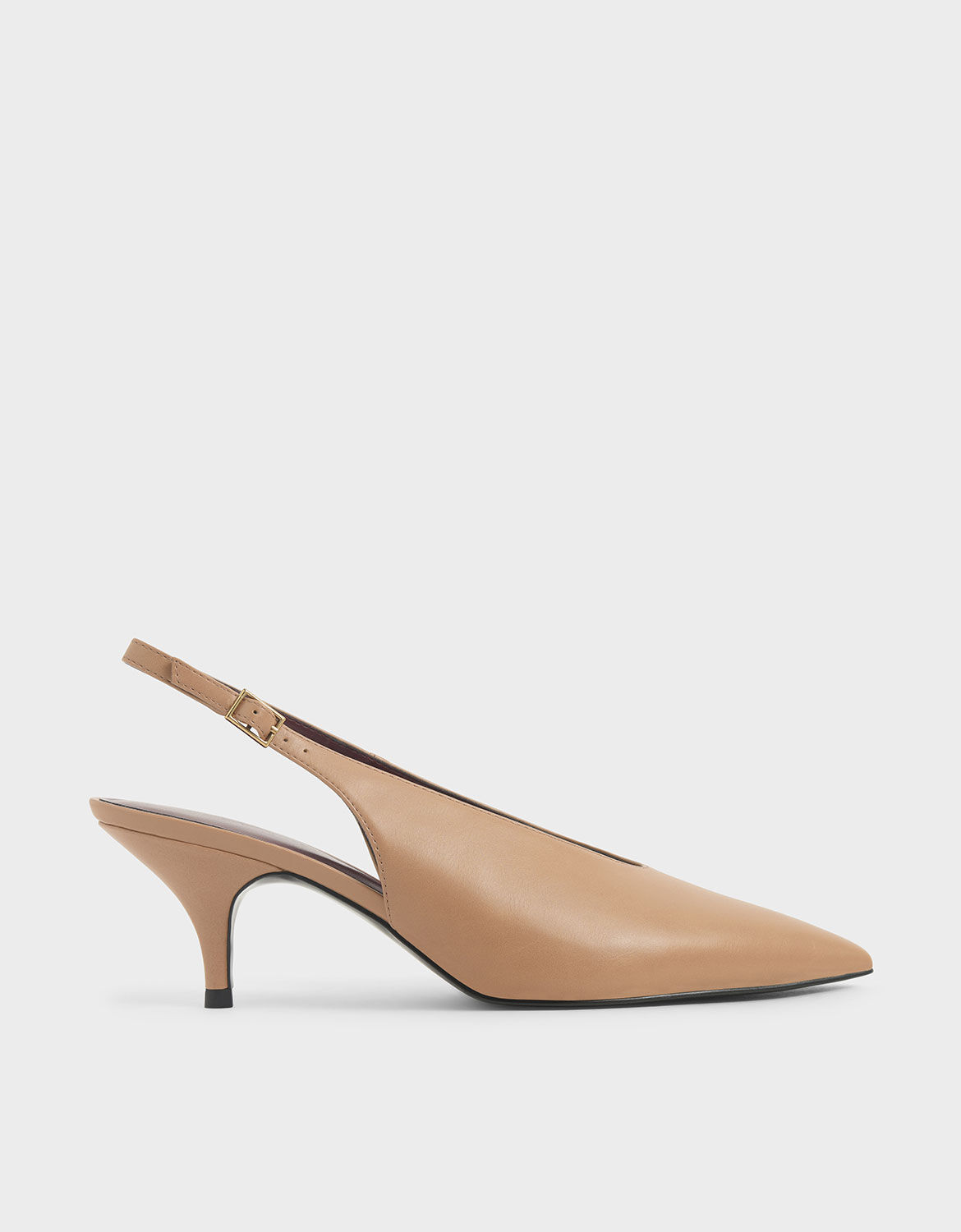 nude heels pointy