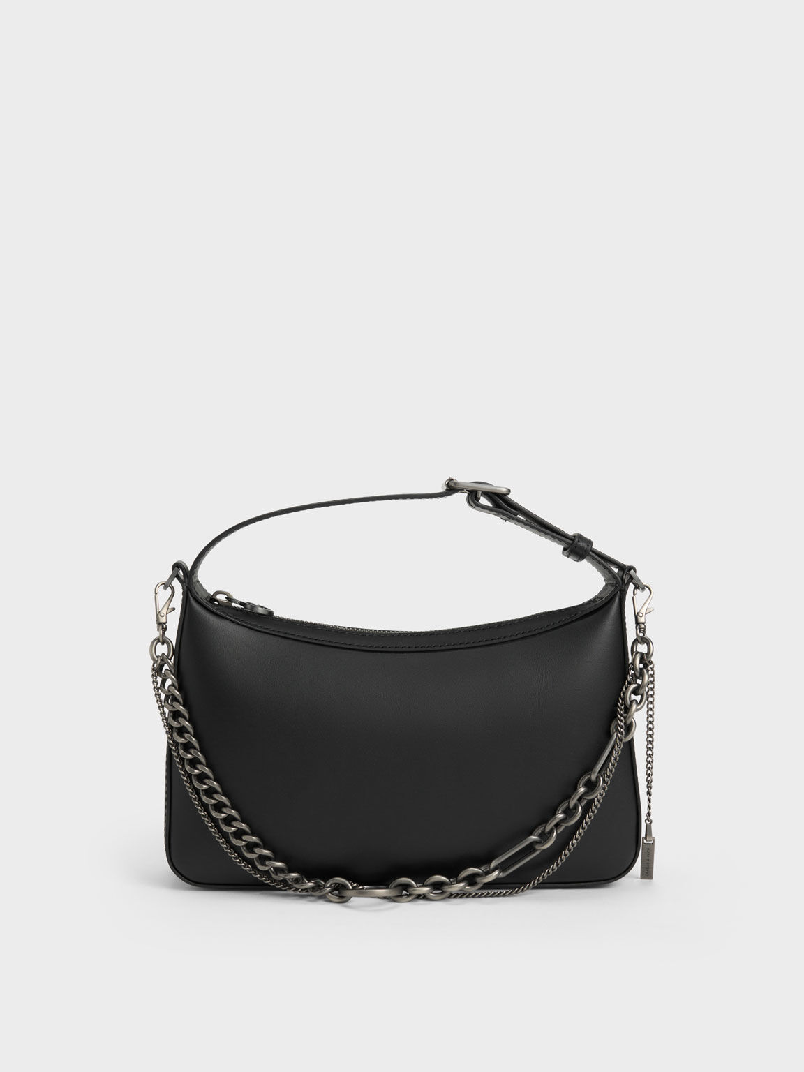 Charles & Keith Chunky Chain Bag  Chain bag outfit, Chain bags, Bags