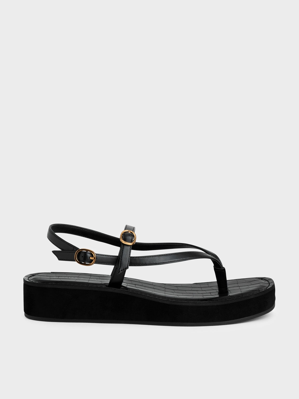 Go-To Flatform Sandal 2.0 Black