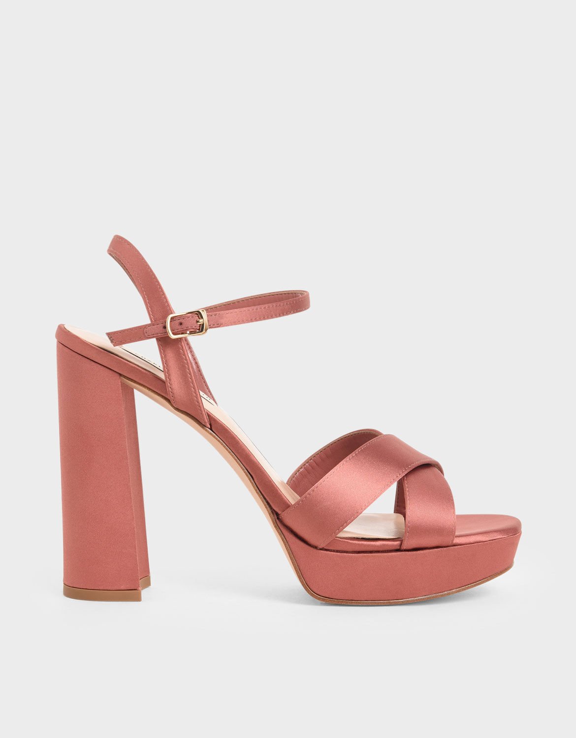 pink platforms heels