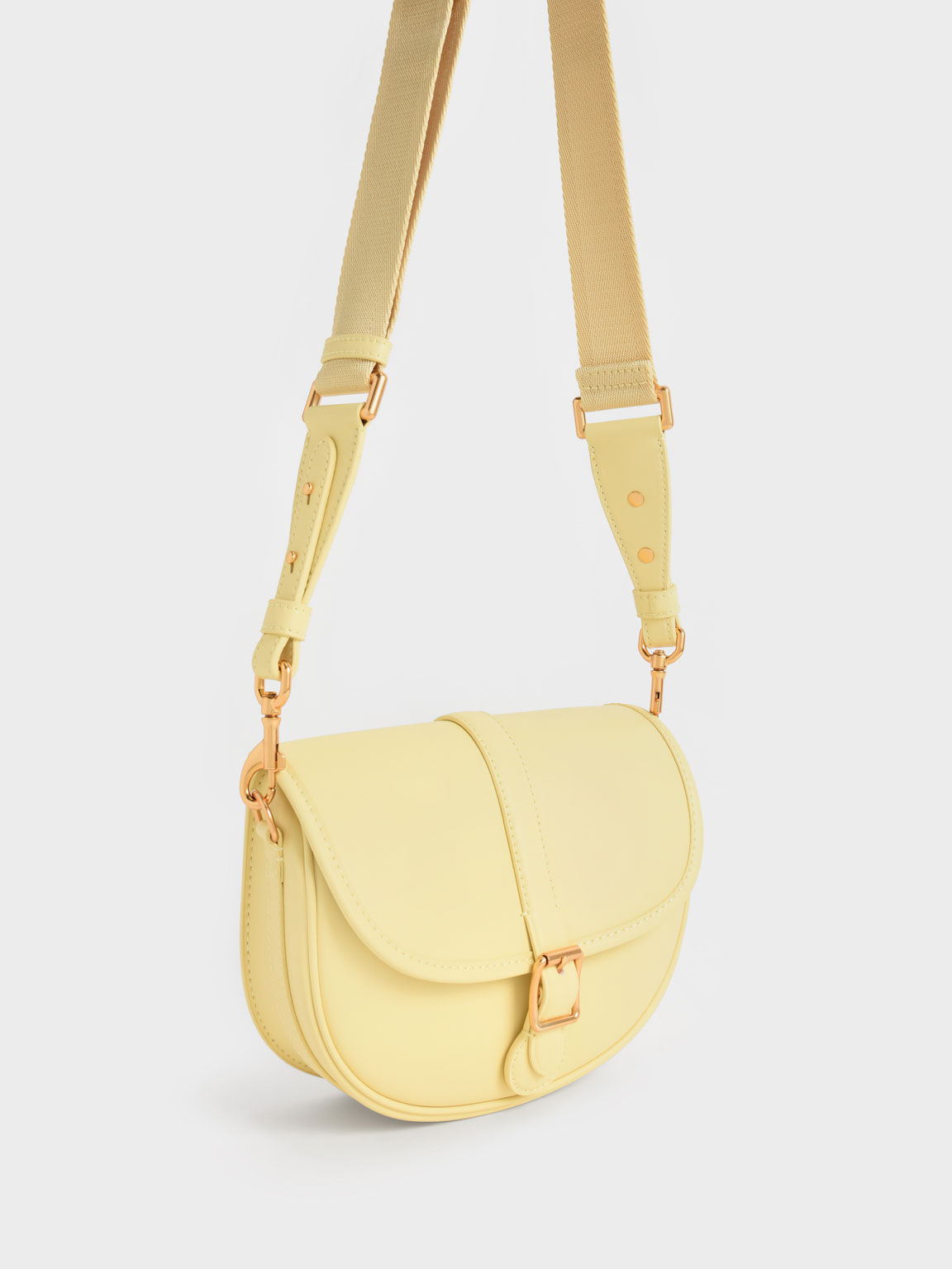 Yellow Tassel Shoulder Bag, CHARLES & KEITH