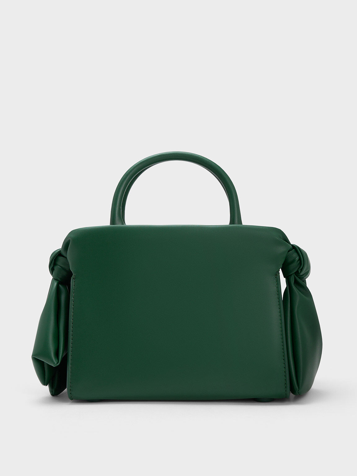 Dark Green Bow Crossbody Bag - CHARLES & KEITH US