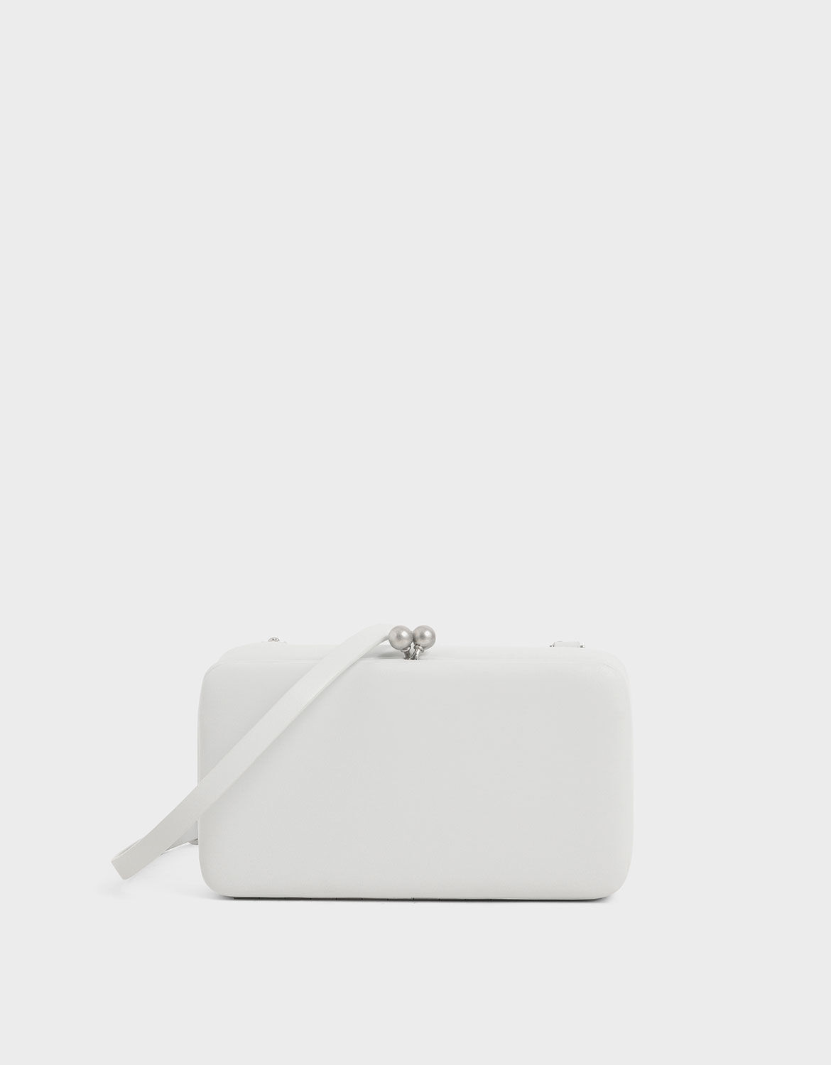 white crossbody purse