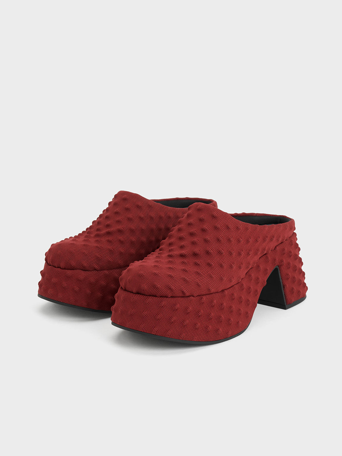 Red slip sale on mules