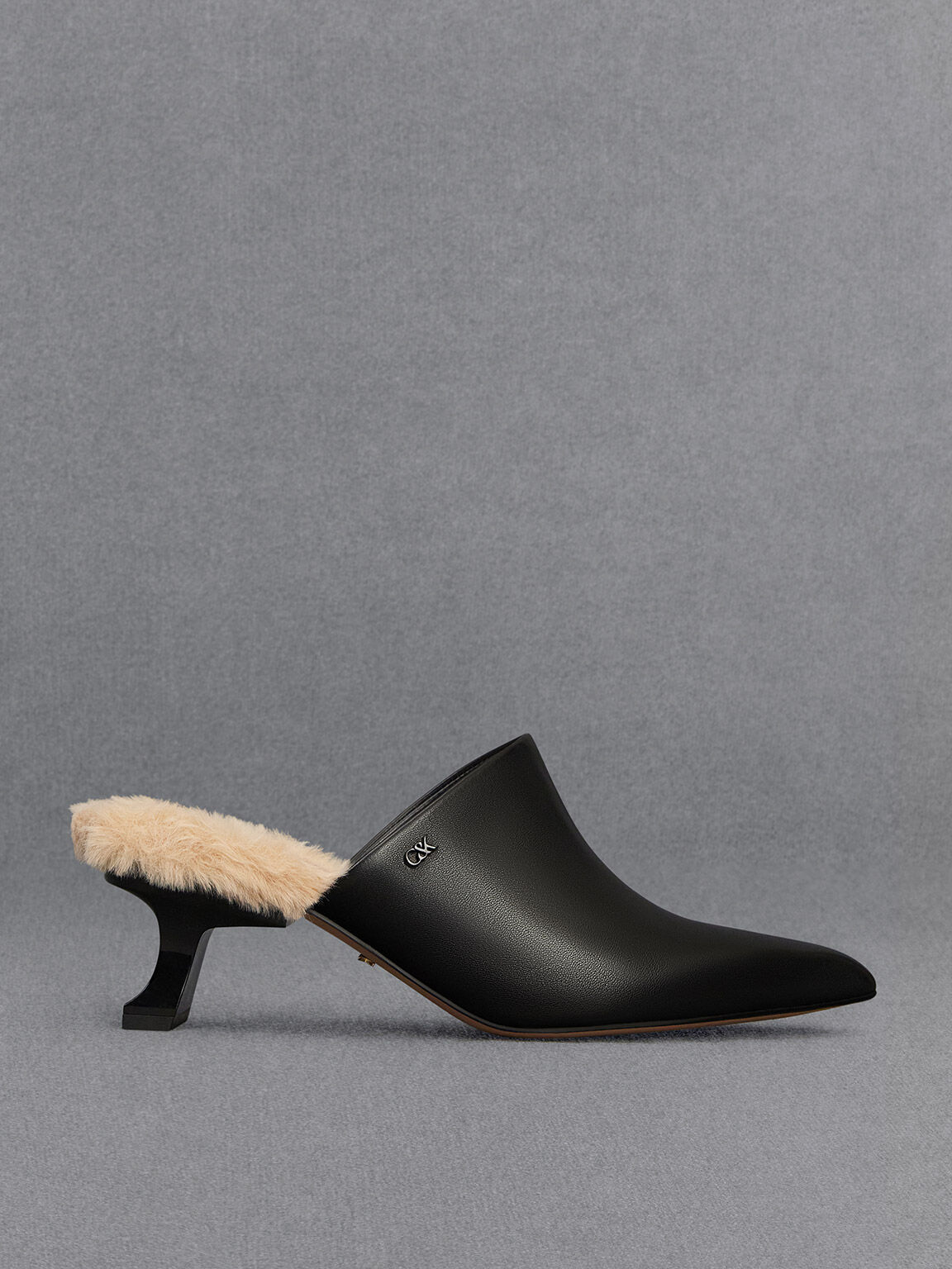 Fur 2025 mules heels