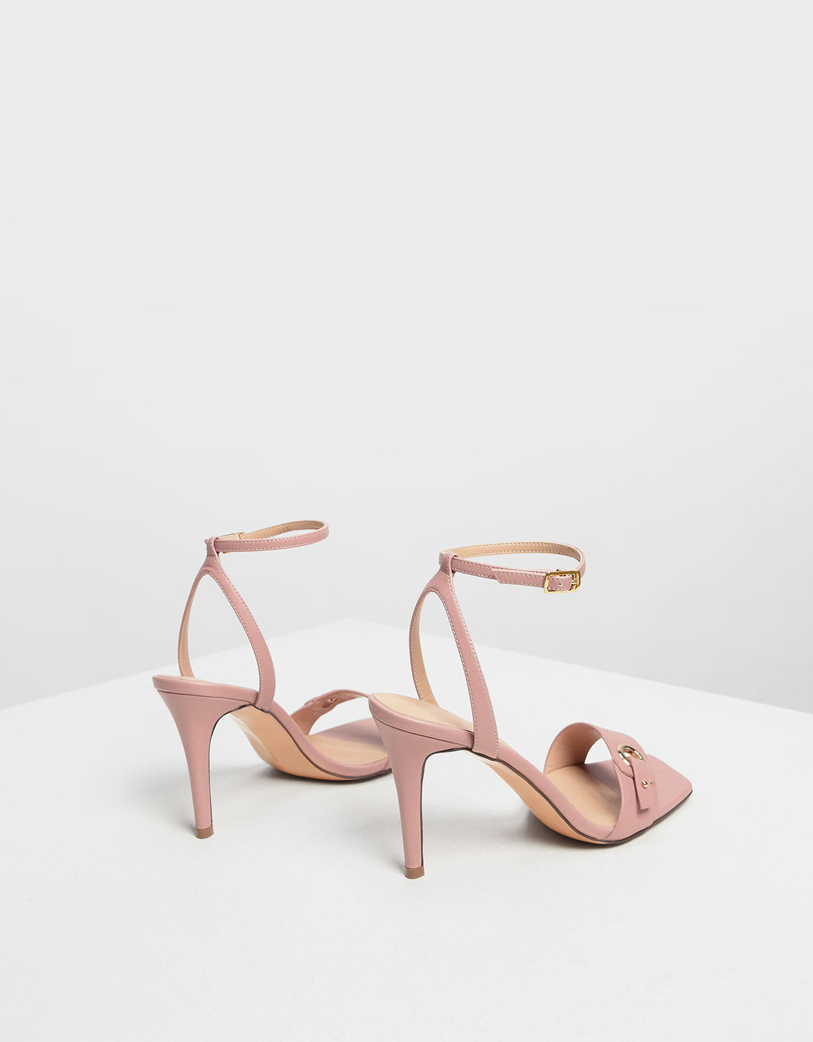 blush gold heels