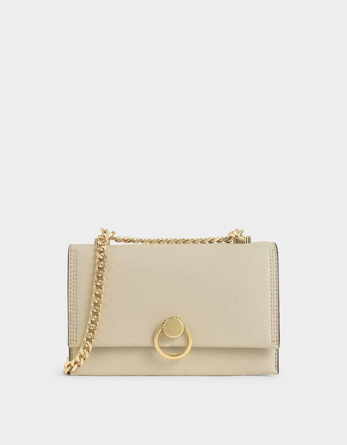 push lock shoulder bag charles keith