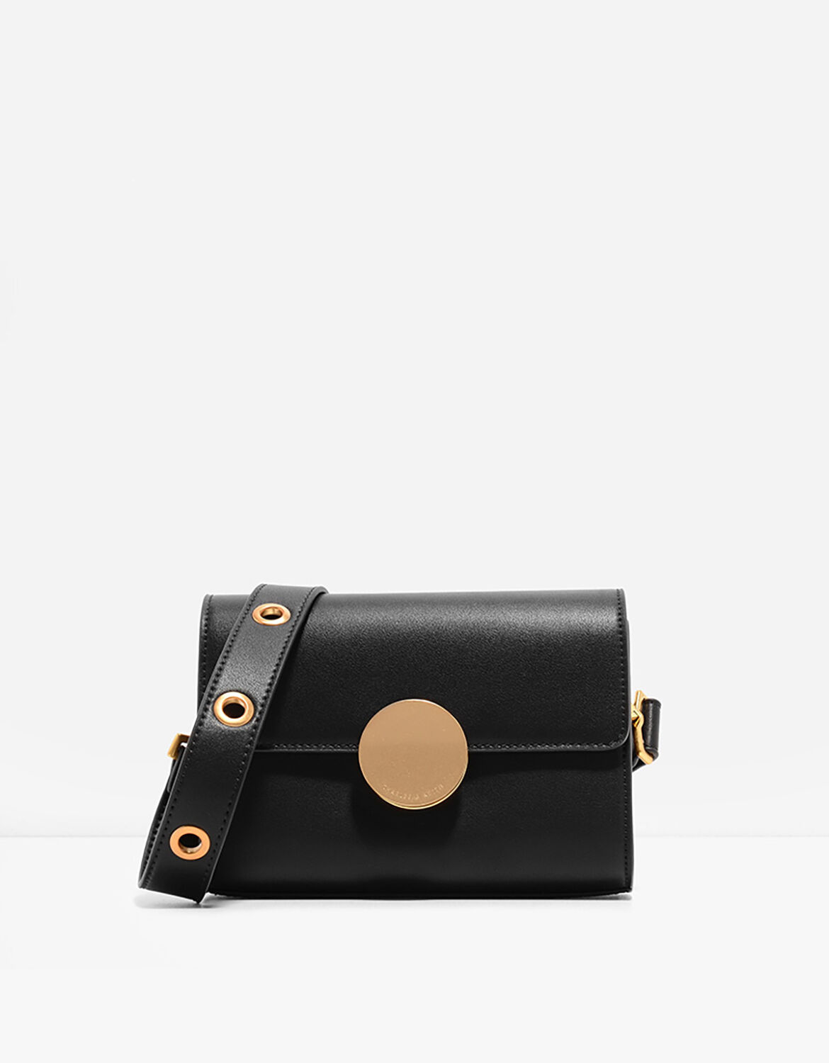 charles and keith sling bag black