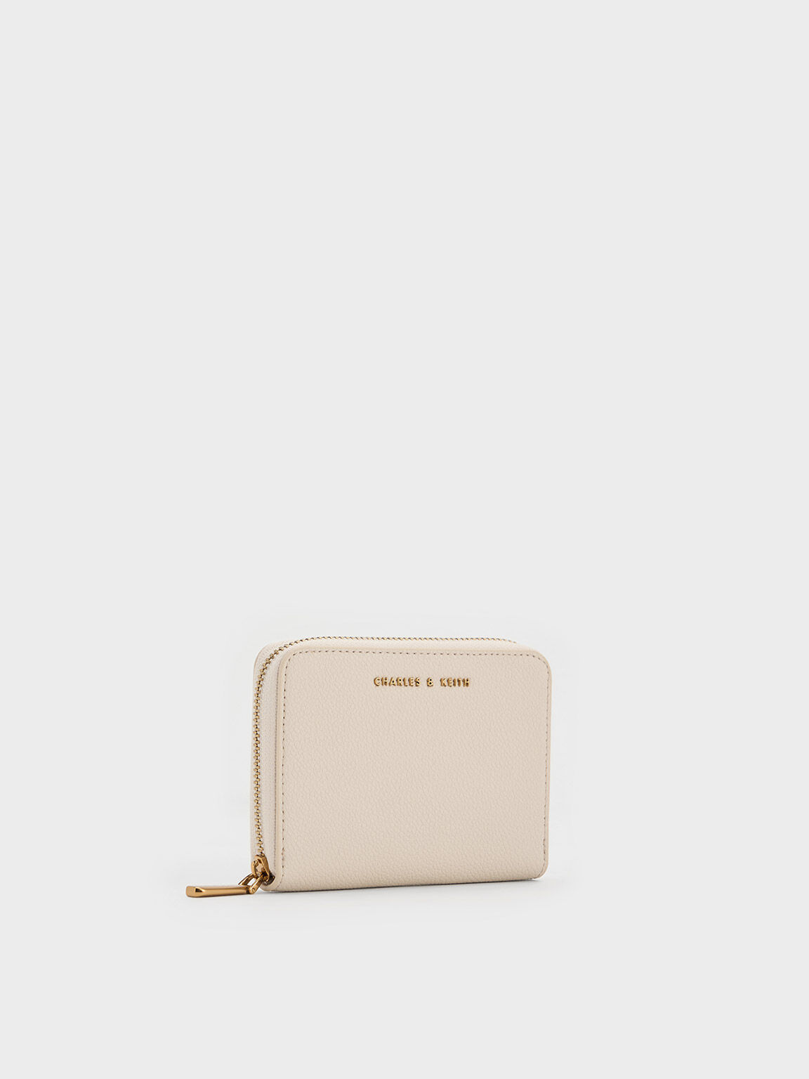 Ivory Basic Square Wallet - CHARLES & KEITH PH