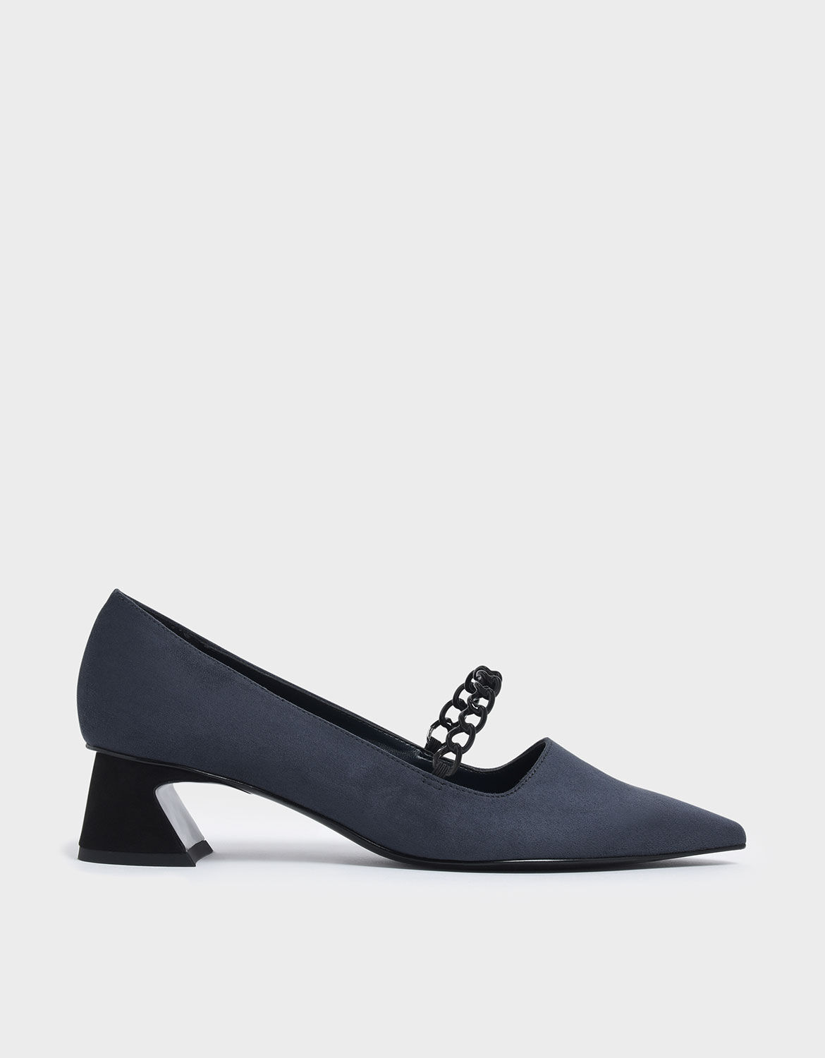 mary jane pumps with chunky heel
