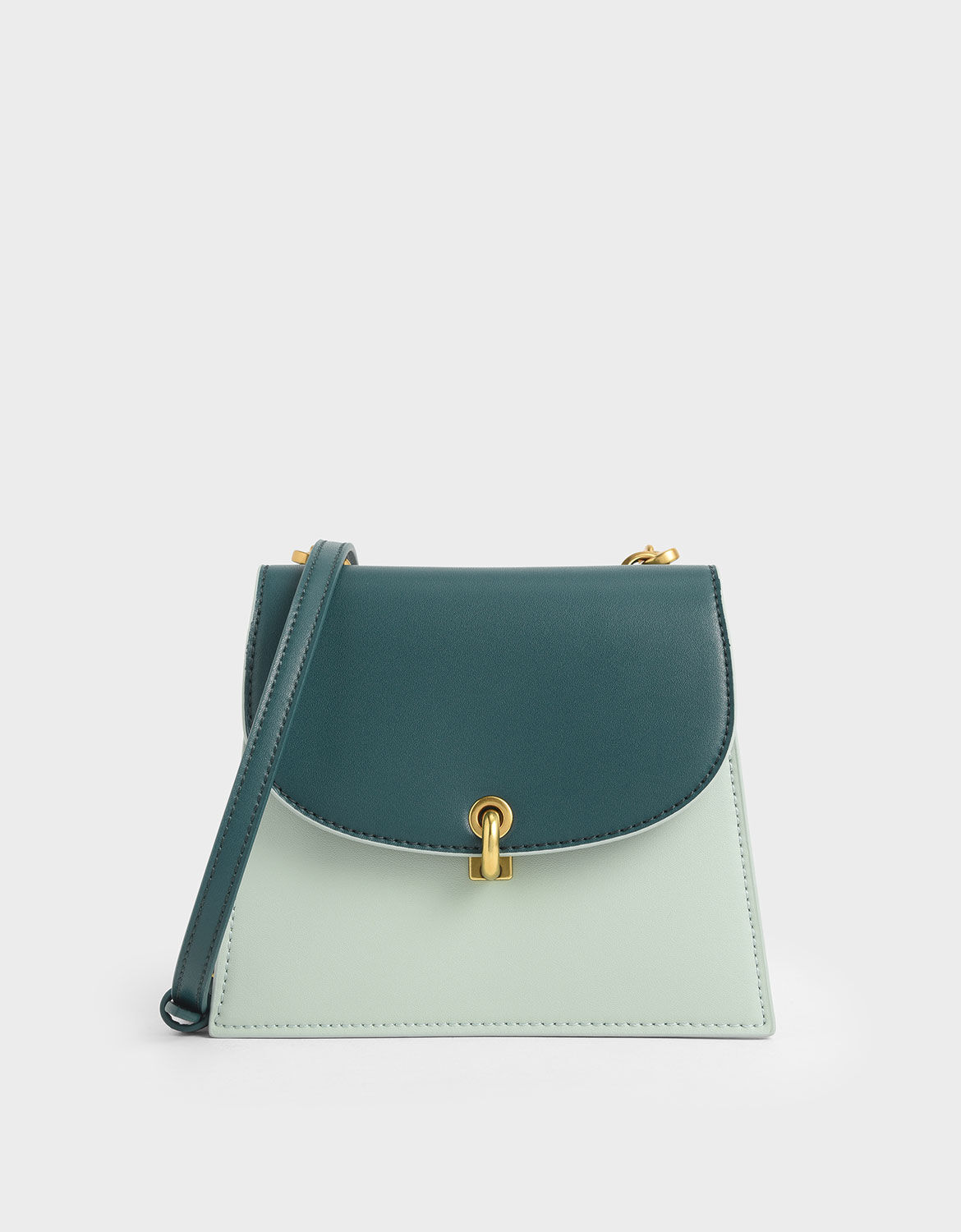 green crossbody bag