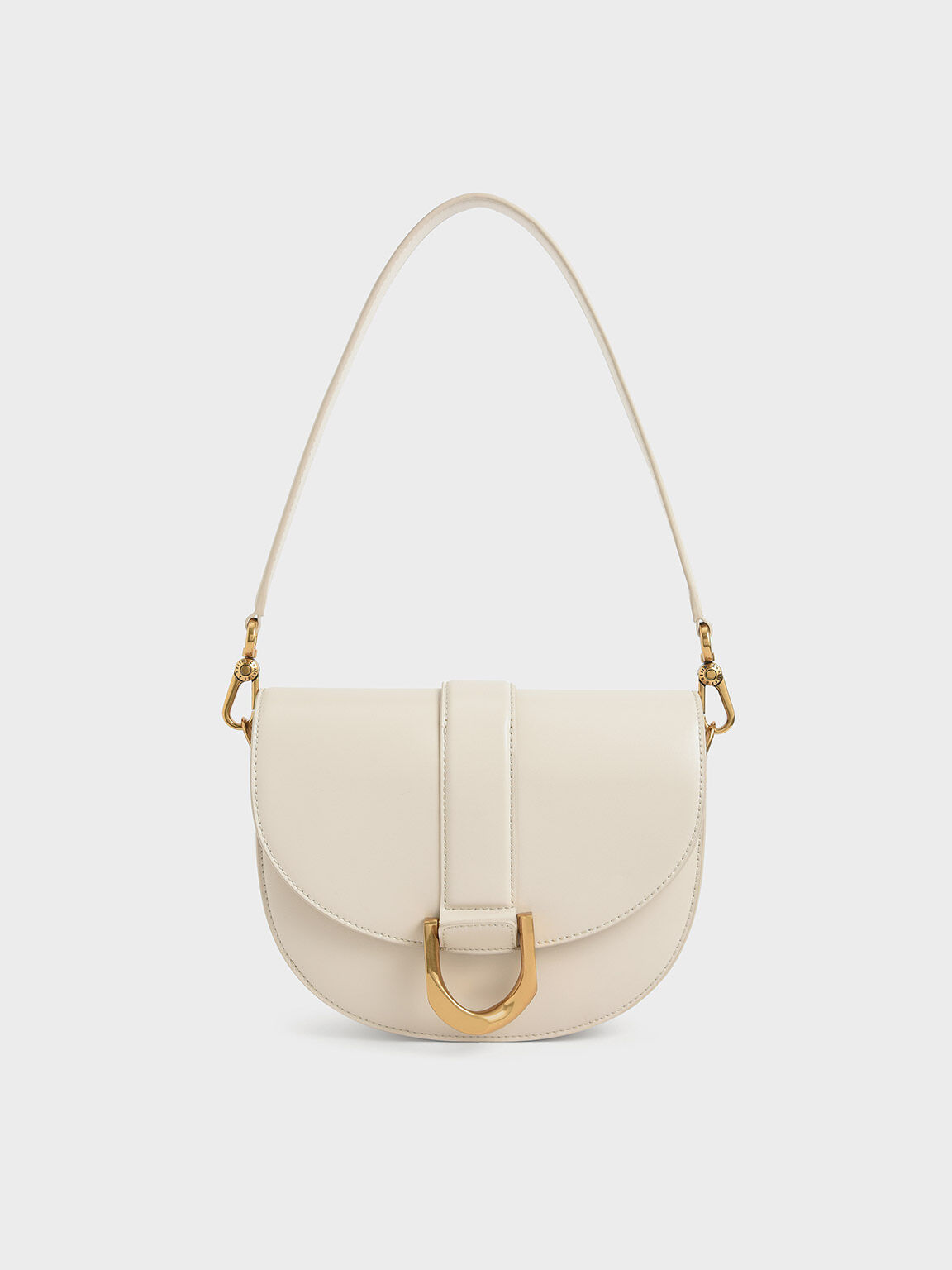 Gabine Saddle Bag - Cream