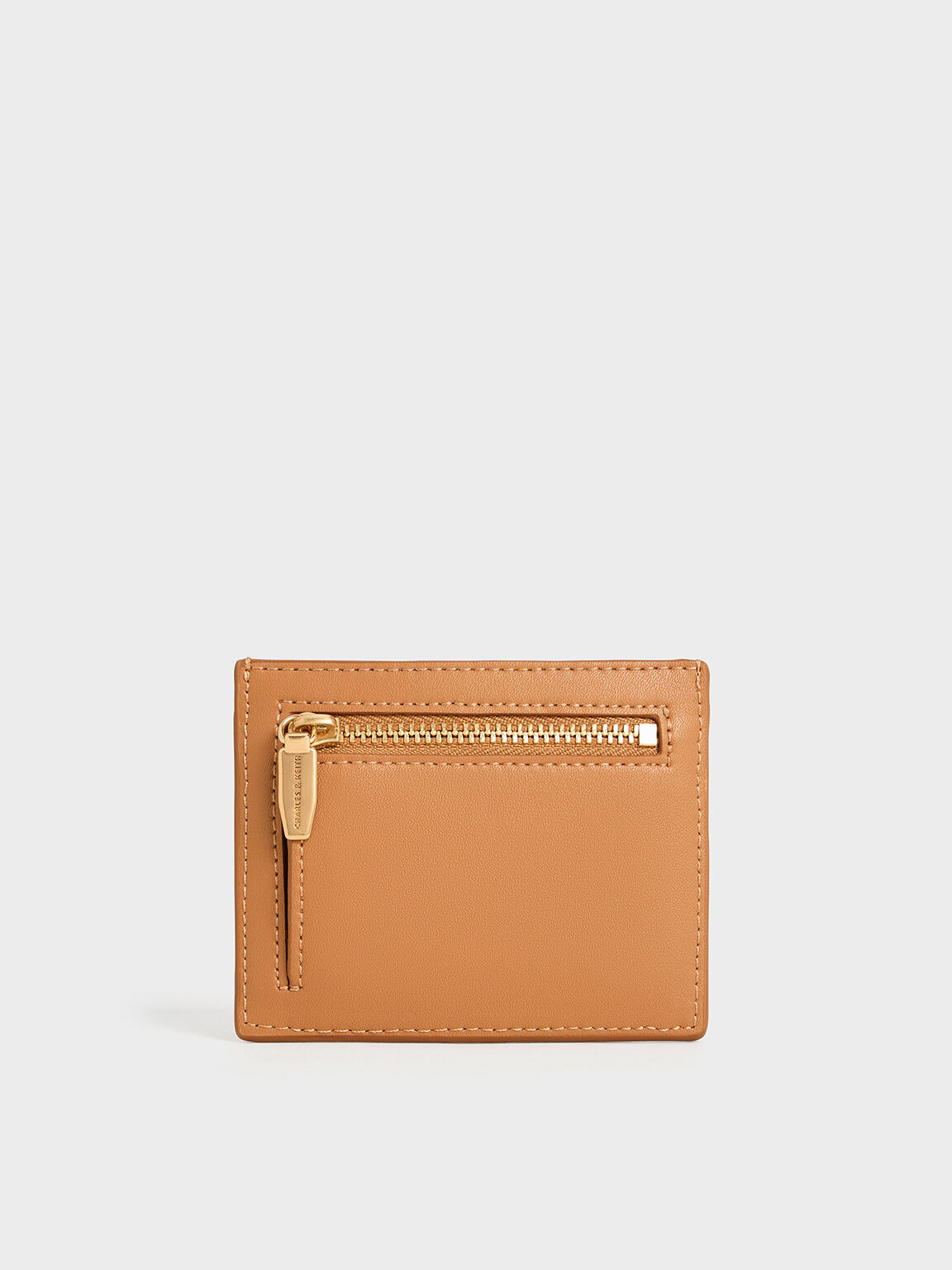 Midori Geometric Card Holder, Toffee, hi-res