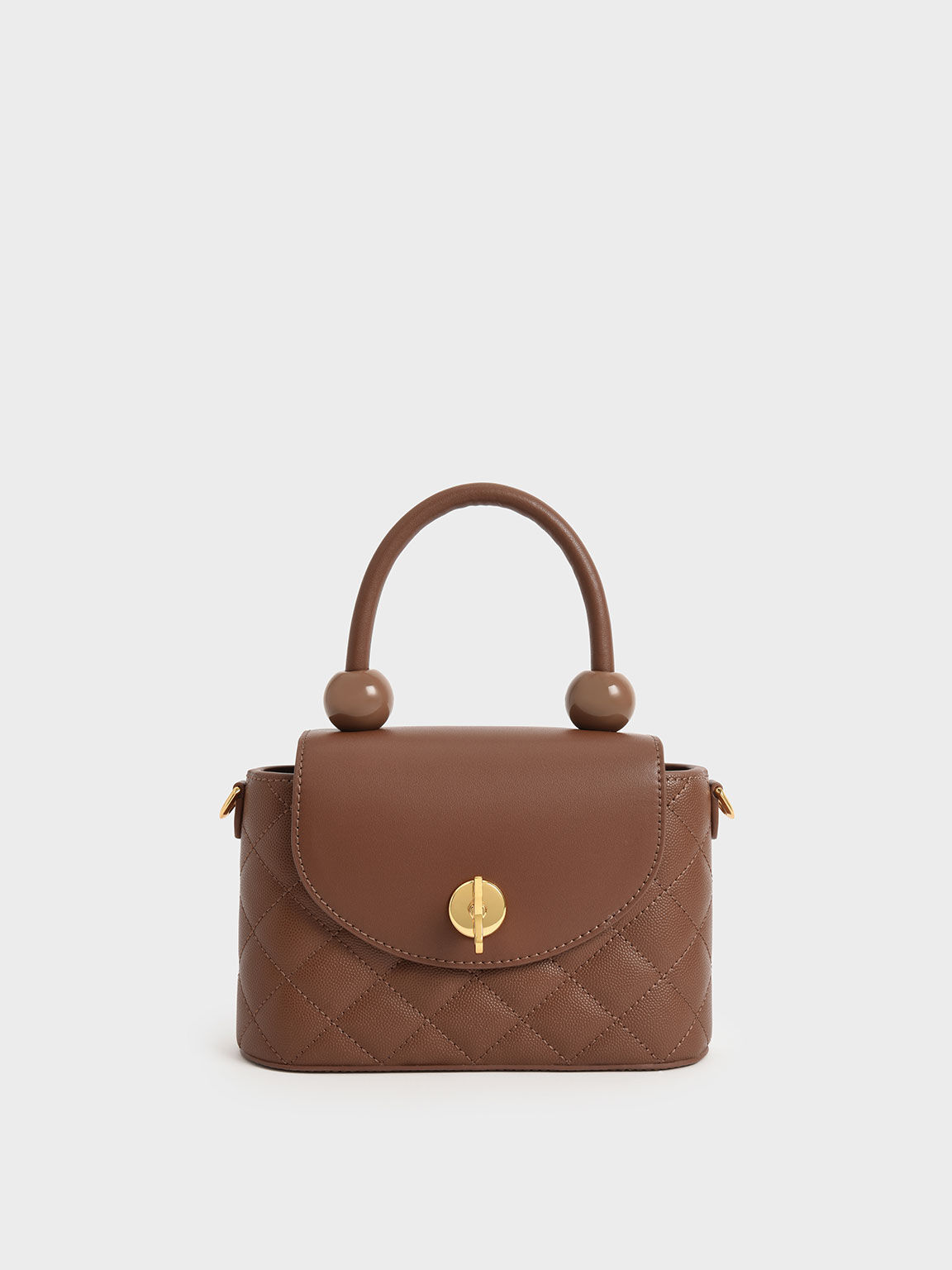 Dark Brown Charlot Belt Bag - CHARLES & KEITH US