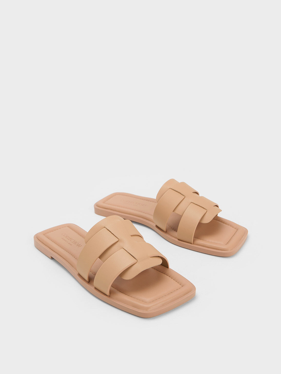 J/Slides Women's Bowie Double Buckle Leather Platform Slide Sandals |  Bloomingdale's
