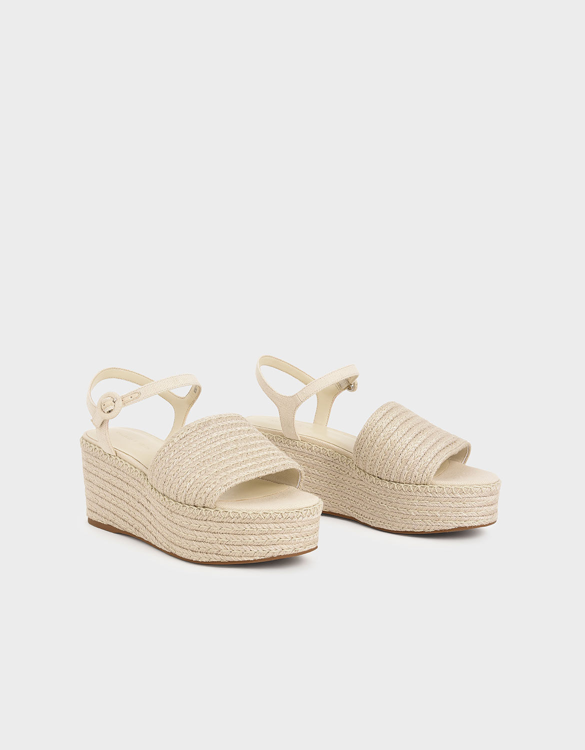 espadrille platform slip on