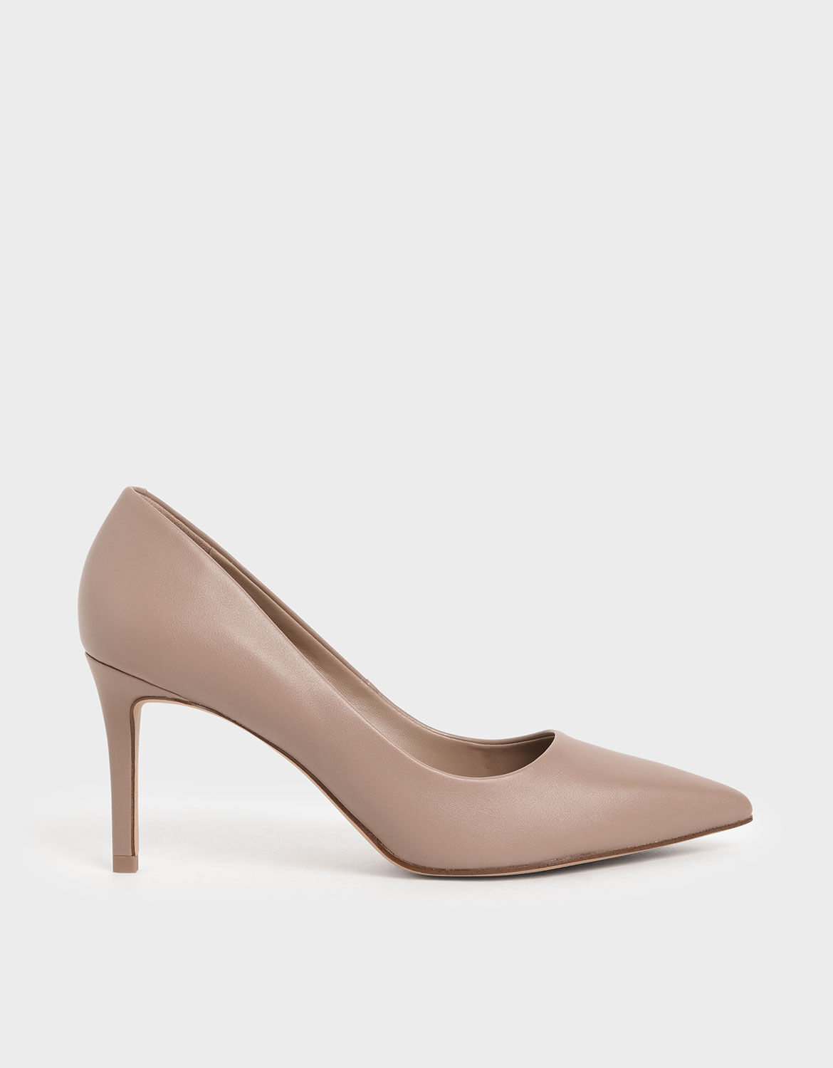 pink pointed pumps