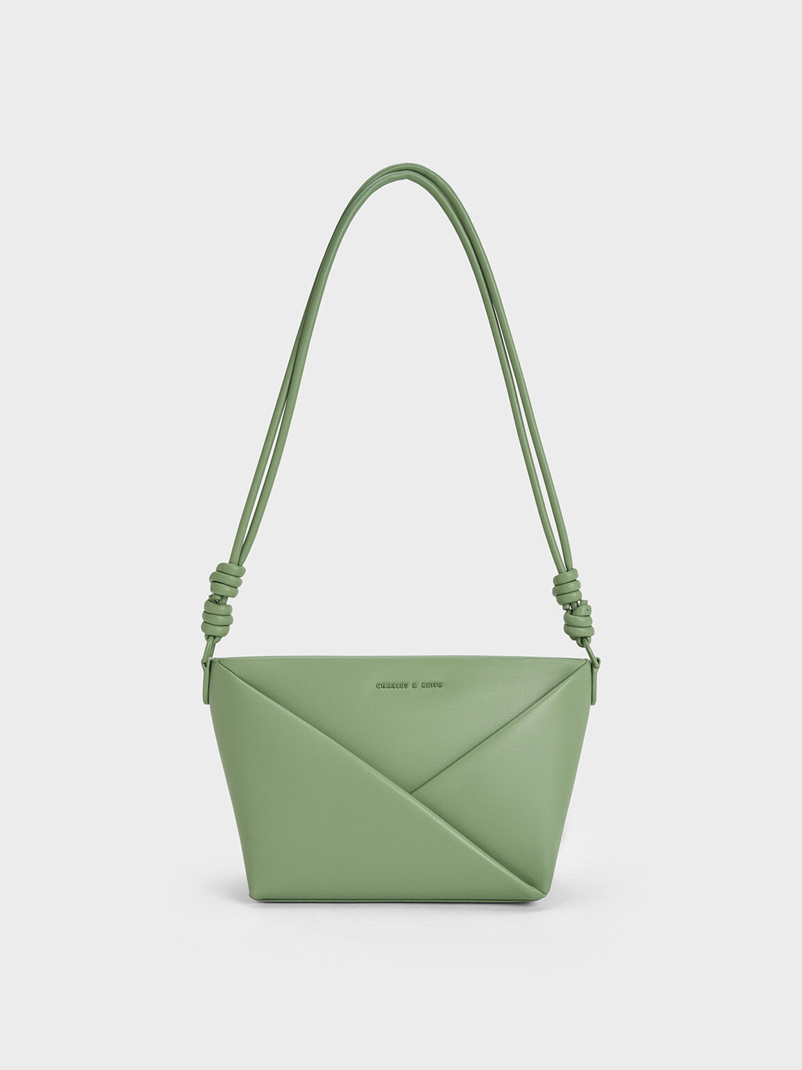 Scoop Women's Ruched Shoulder Bag Green 