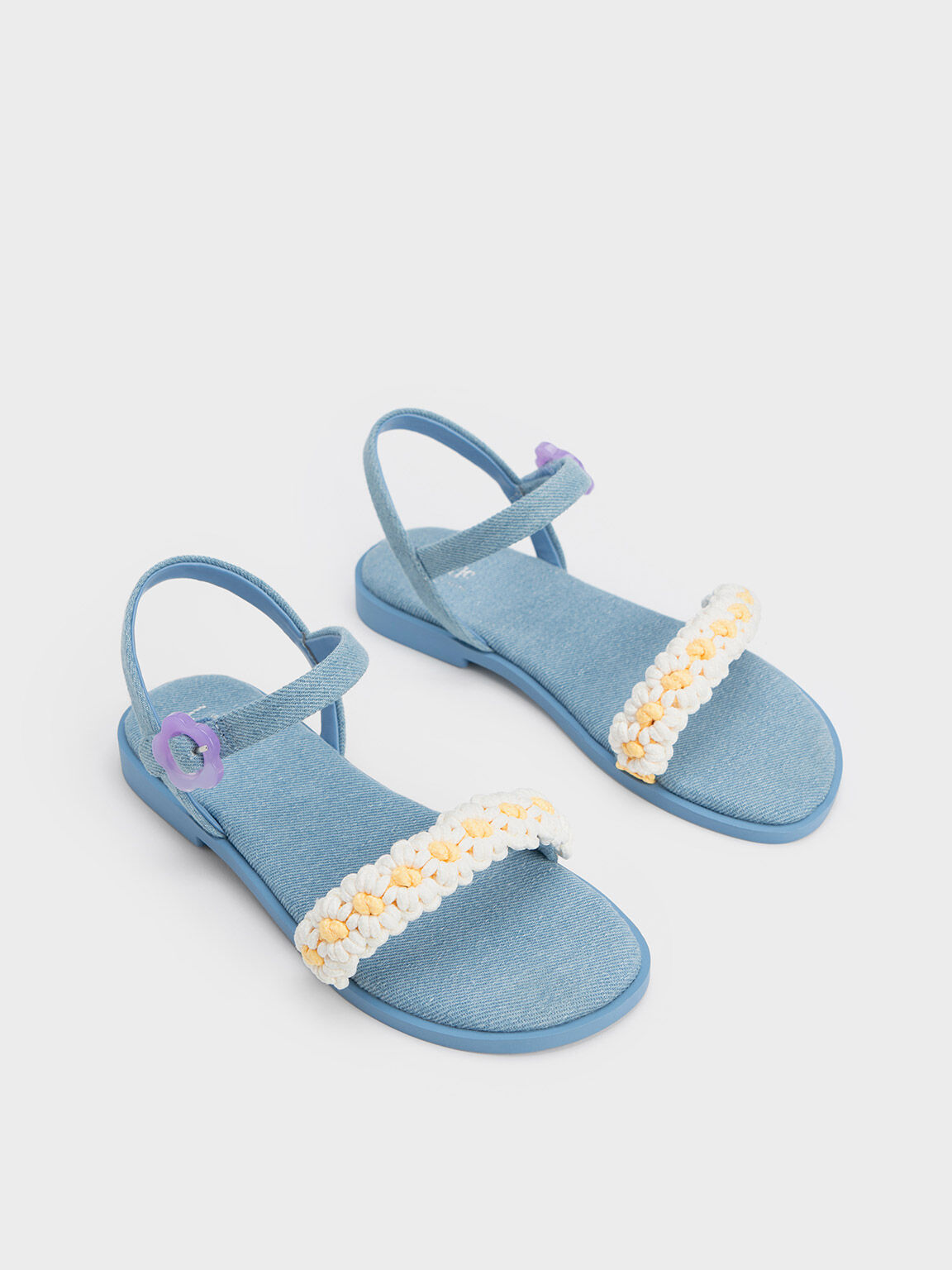 Buy Kittens Girls Navy Blue Embellished Sandals - Heels for Girls 6808134 |  Myntra