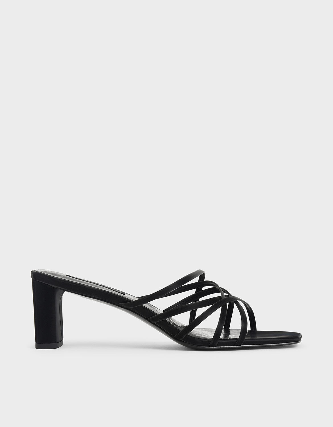 mules black heels