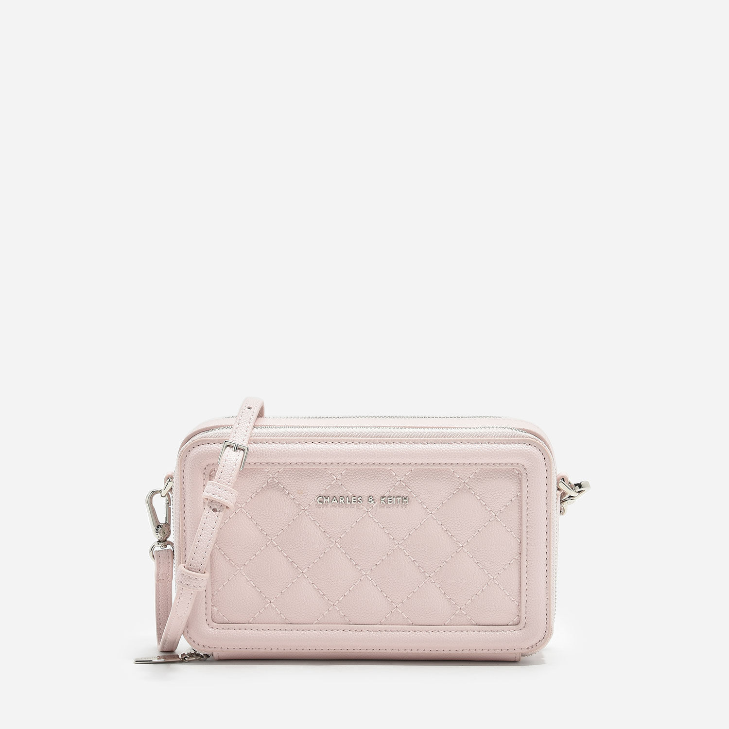 charles and keith pink wallet