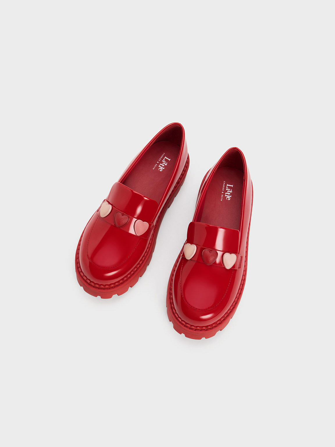 Red patent sales loafers