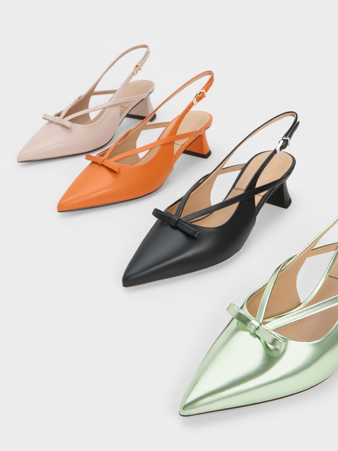 Marc jacobs slingback sale pump with bow