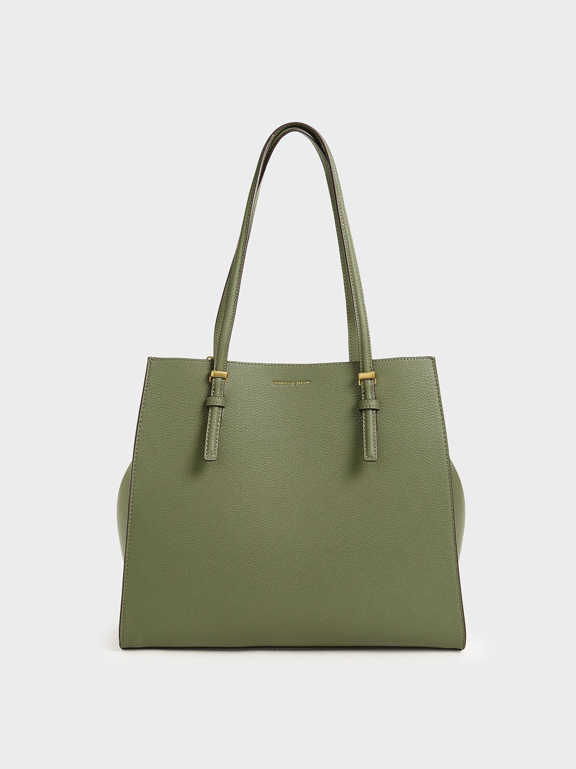 Charles and cheap keith suede bag