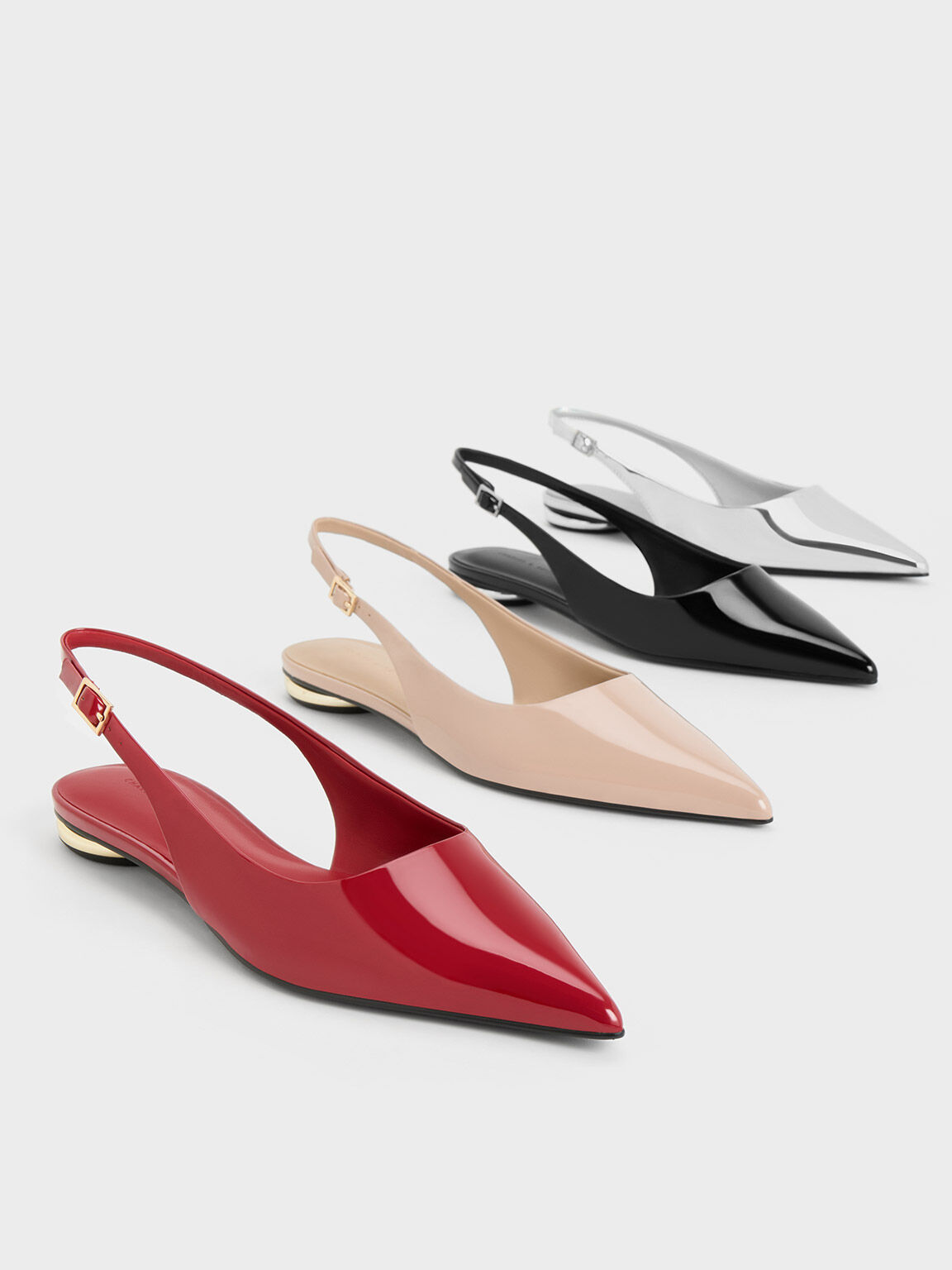 Pointed 2025 slingback shoes