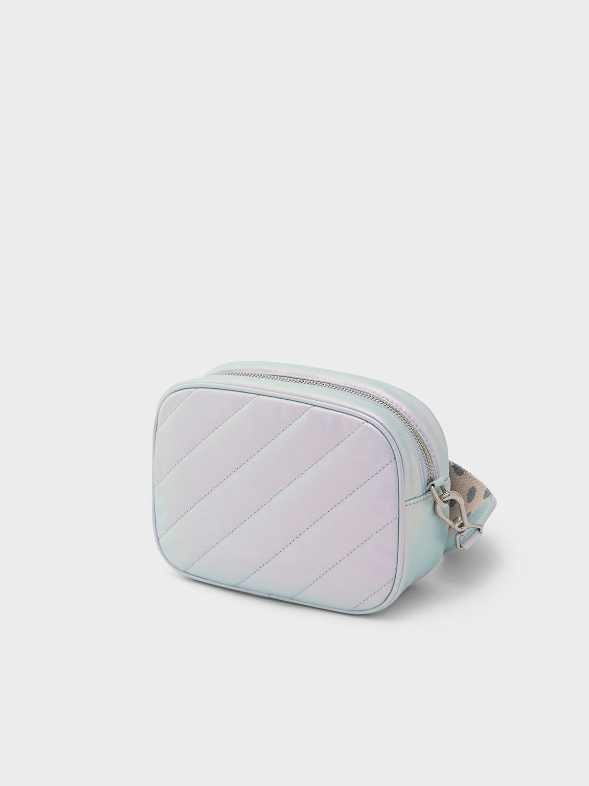 Peacock Chailly Panelled Crossbody Bag & Pouch - CHARLES & KEITH TW